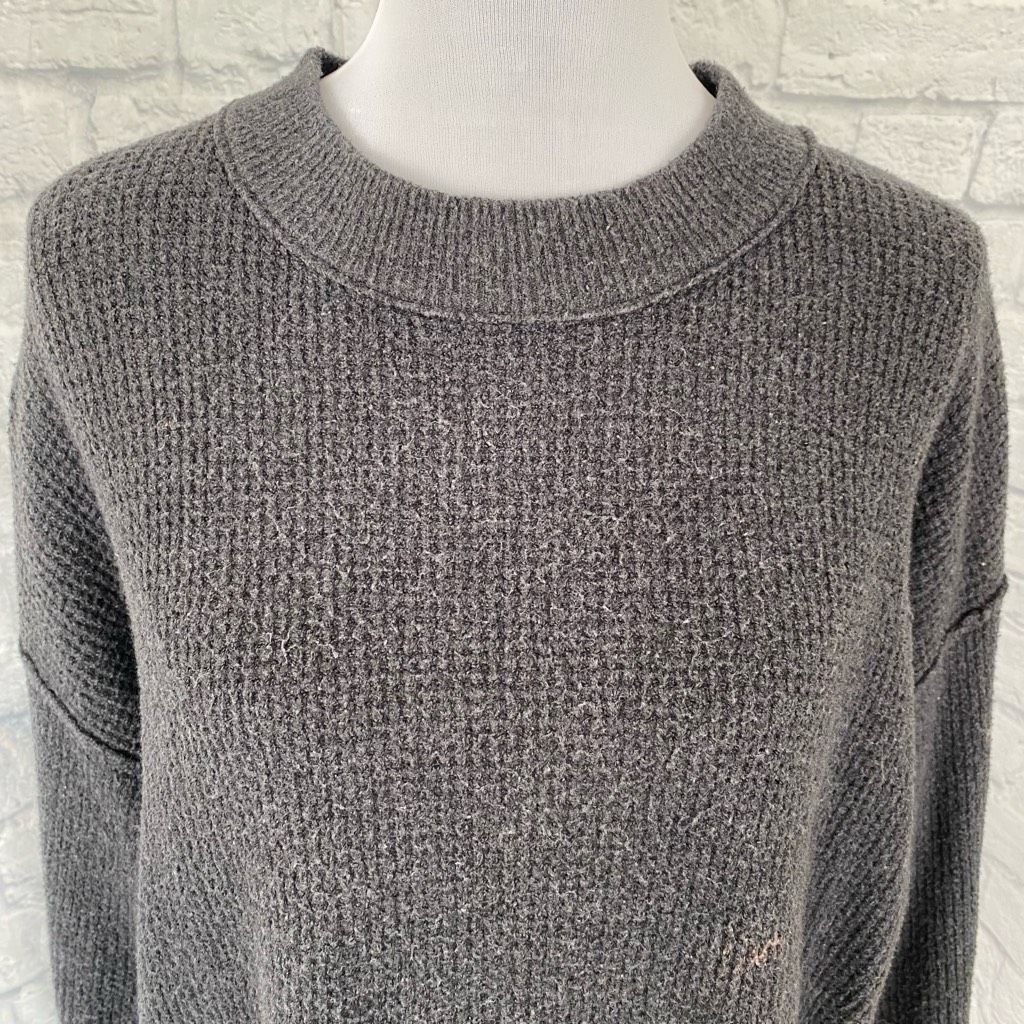 American Eagle Outfitters Aerie women S drop shoulder crewneck Longsleeve waffle print Size S / US 4 / IT 40 - 4 Thumbnail
