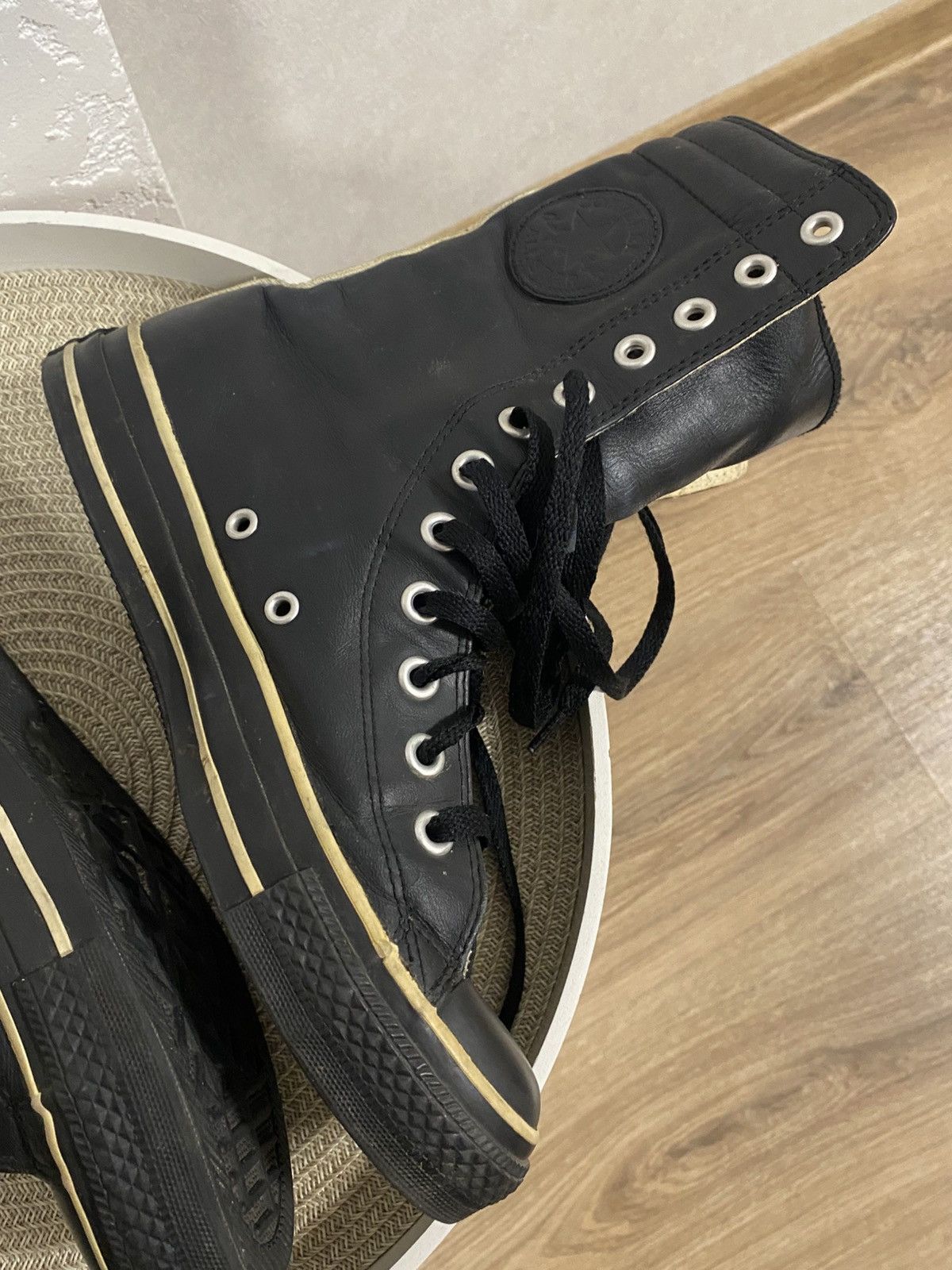 Converse Converse Y2K Vintage High Boxing Biker Moto Boots Lace-Up Size US 8.5 / IT 38.5 - 10 Thumbnail