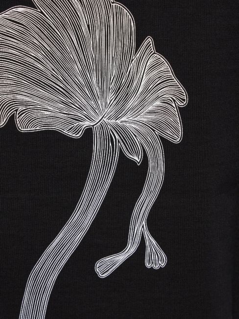 Salvatore Ferragamo o1s1rm0126 T-Shirt in Black Size M / US 6-8 / IT 42-44 - 5 Thumbnail