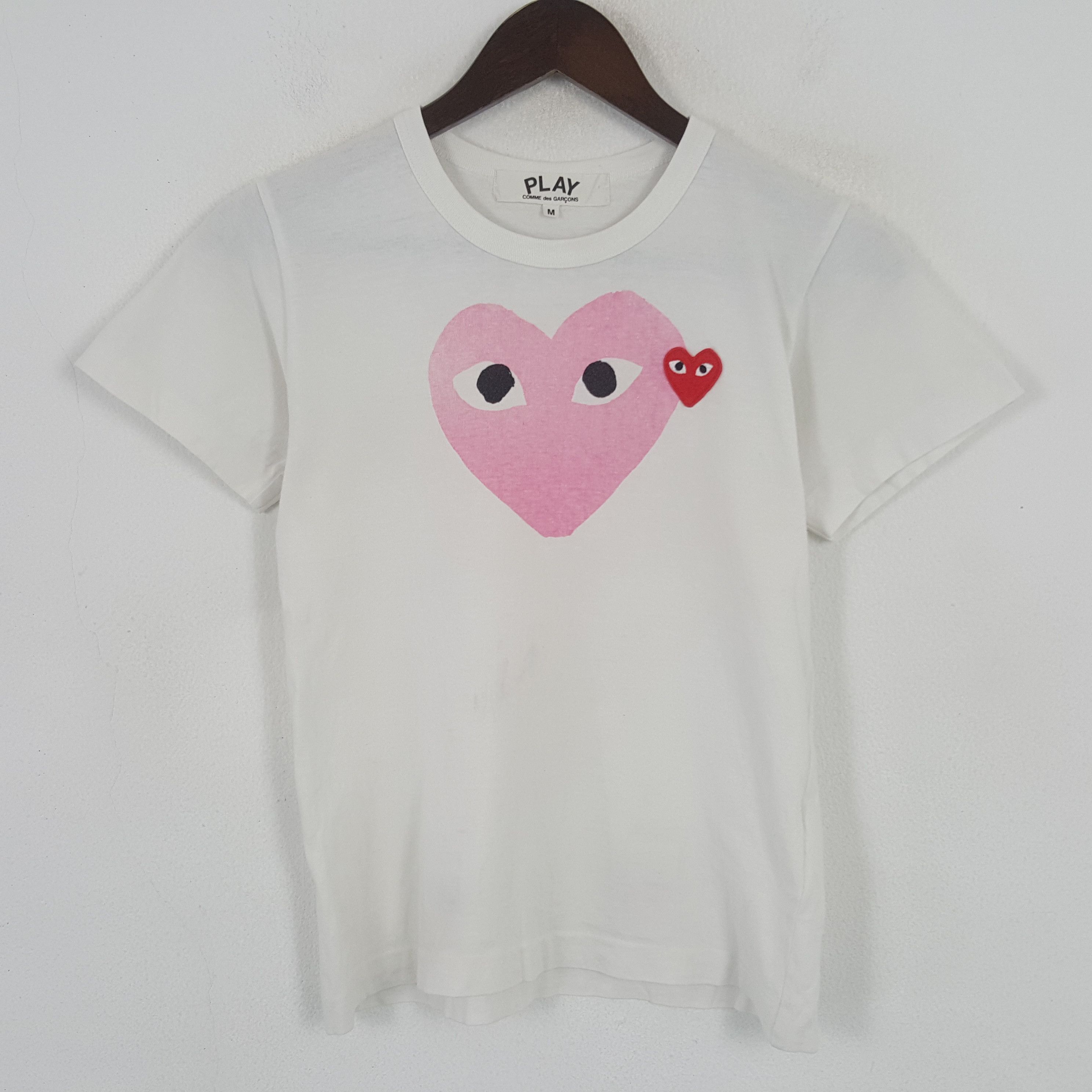 Comme des Garcons PLAY × Vintage Vintage Comme des Garcons Play Tshirt Size XS / US 0-2 / IT 36-38 - 1 Thumbnail
