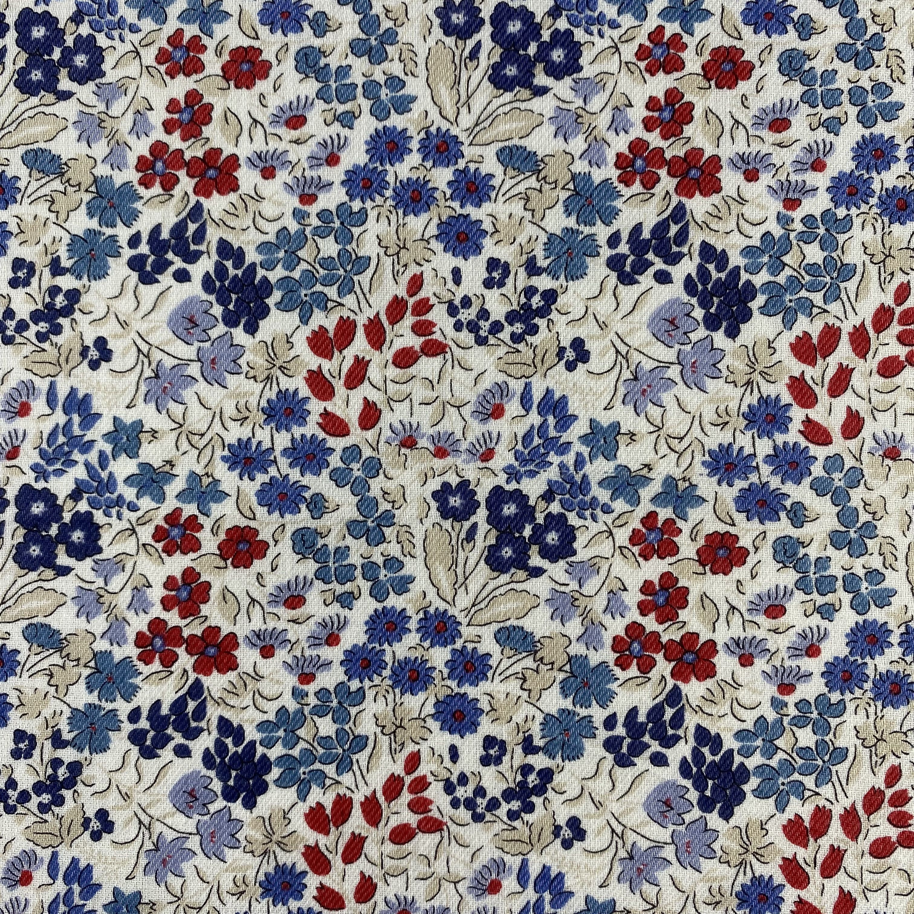 Liberty × Vintage Intermode Liberty Neckerchief / Bandana / Handkerchief-P1792 Size ONE SIZE - 4 Thumbnail