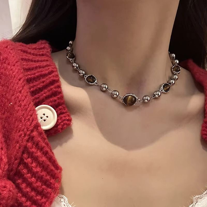 Jewelry × Vintage Round Beads Tassel Necklace Size ONE SIZE - 4 Thumbnail