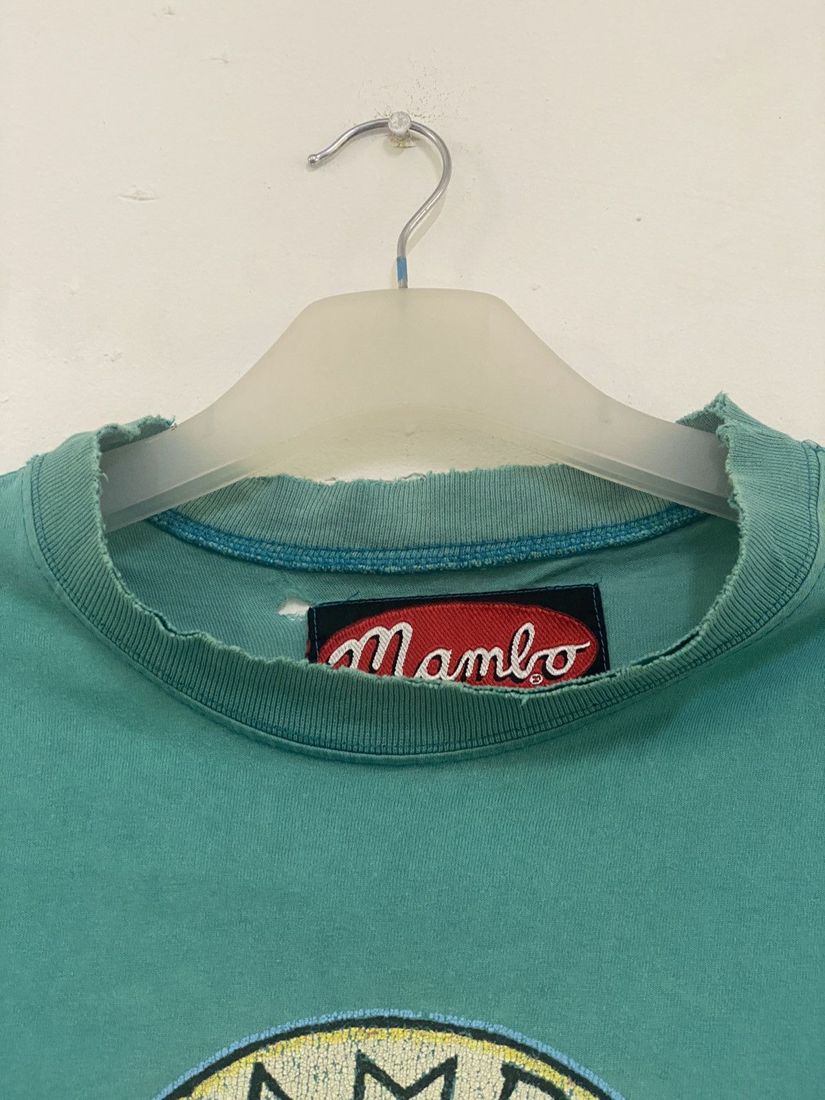 Mambo Distress Damange sunfaded Mambo Jesus Heaven And Hell Size US M / EU 48-50 / 2 - 7 Thumbnail