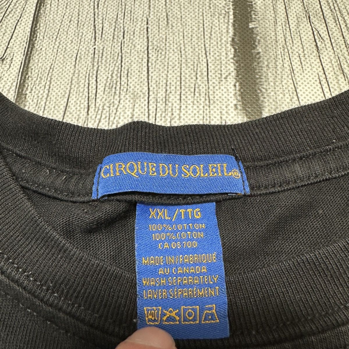 Vintage Vintage Cirque du Soleil La Nouba tee Size US XXL / EU 58 / 5 - 6 Thumbnail