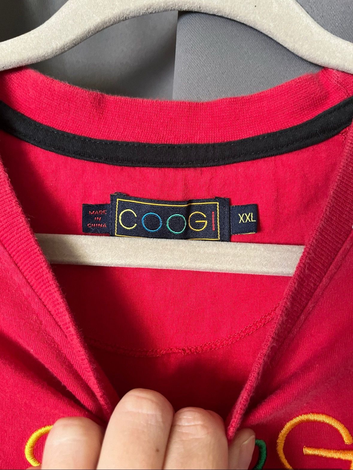 Coogi Vintage 1990s Coogi T-Shirt XXL Size US XXL / EU 58 / 5 - 4 Thumbnail
