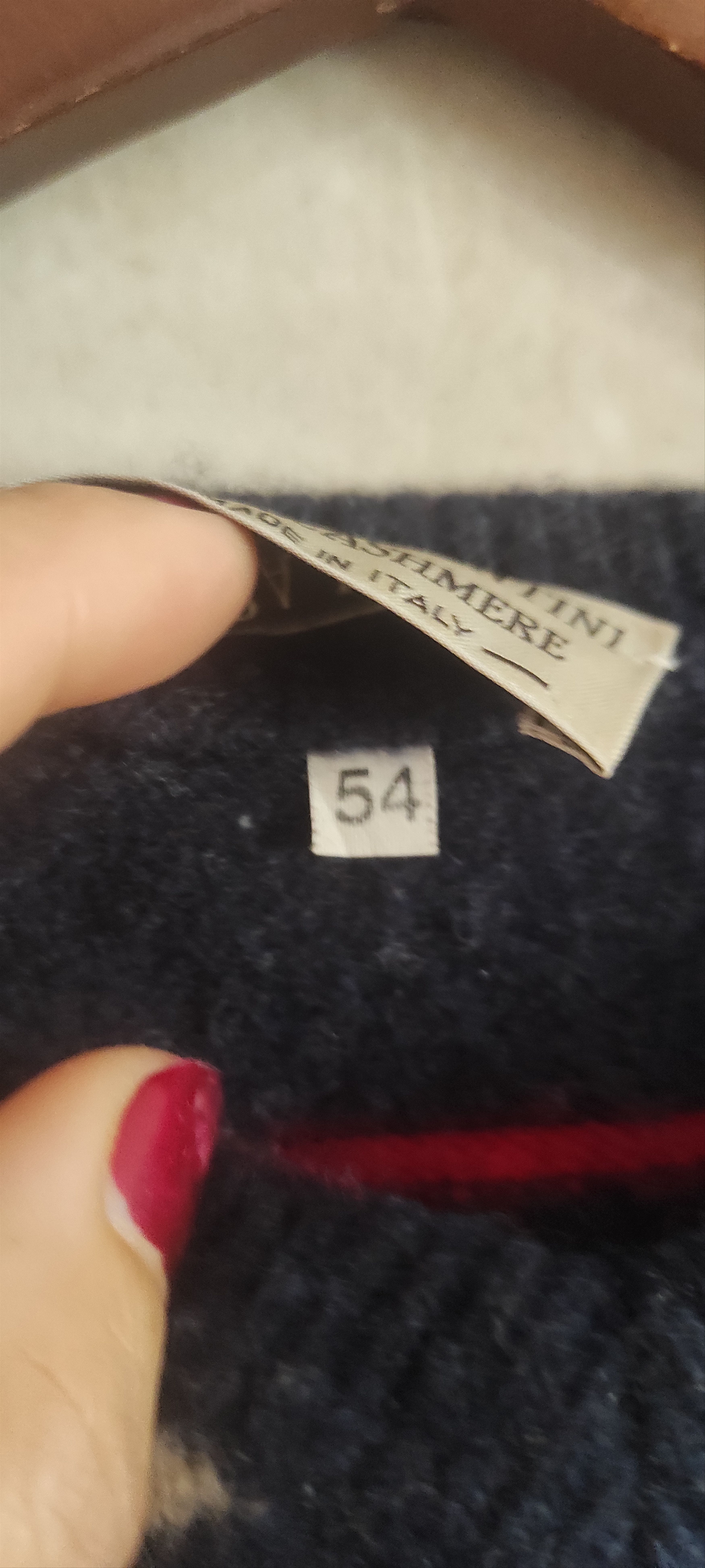Other Laura Valentini Cashmere Striped Sweater Size M Made Italy Size US M / EU 48-50 / 2 - 11 Thumbnail