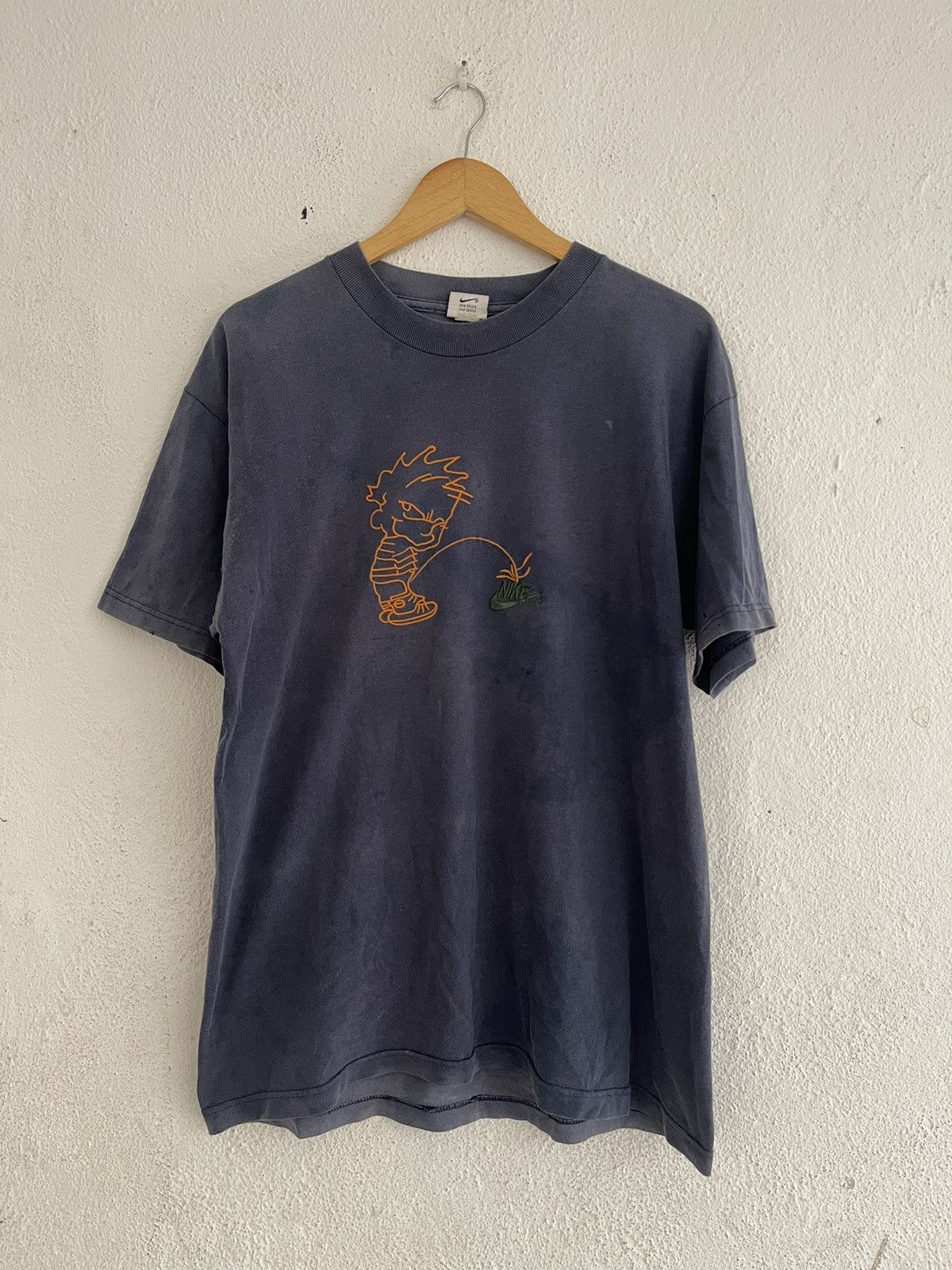 Nike × Vintage Vintage Nike Calvin Peeing Size US L / EU 52-54 / 3 - 1 Thumbnail
