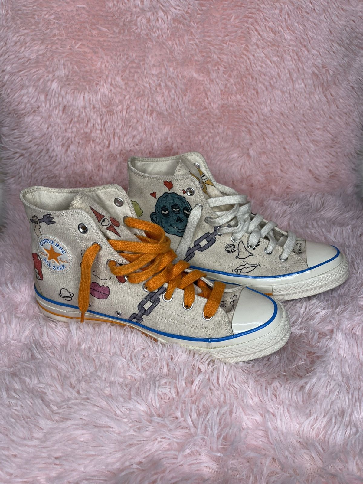 Converse Footlocker X Tyler The Creator Size US 10 / EU 43 - 2 Thumbnail
