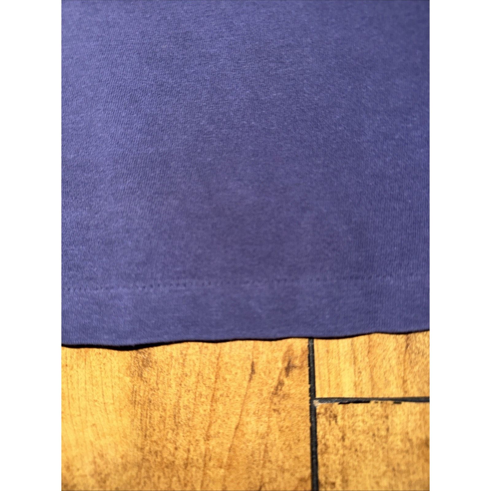 Vintage Vintage Single Stitch Pocket T-Shirt L Navy Blue Distressed Size US L / EU 52-54 / 3 - 3 Thumbnail