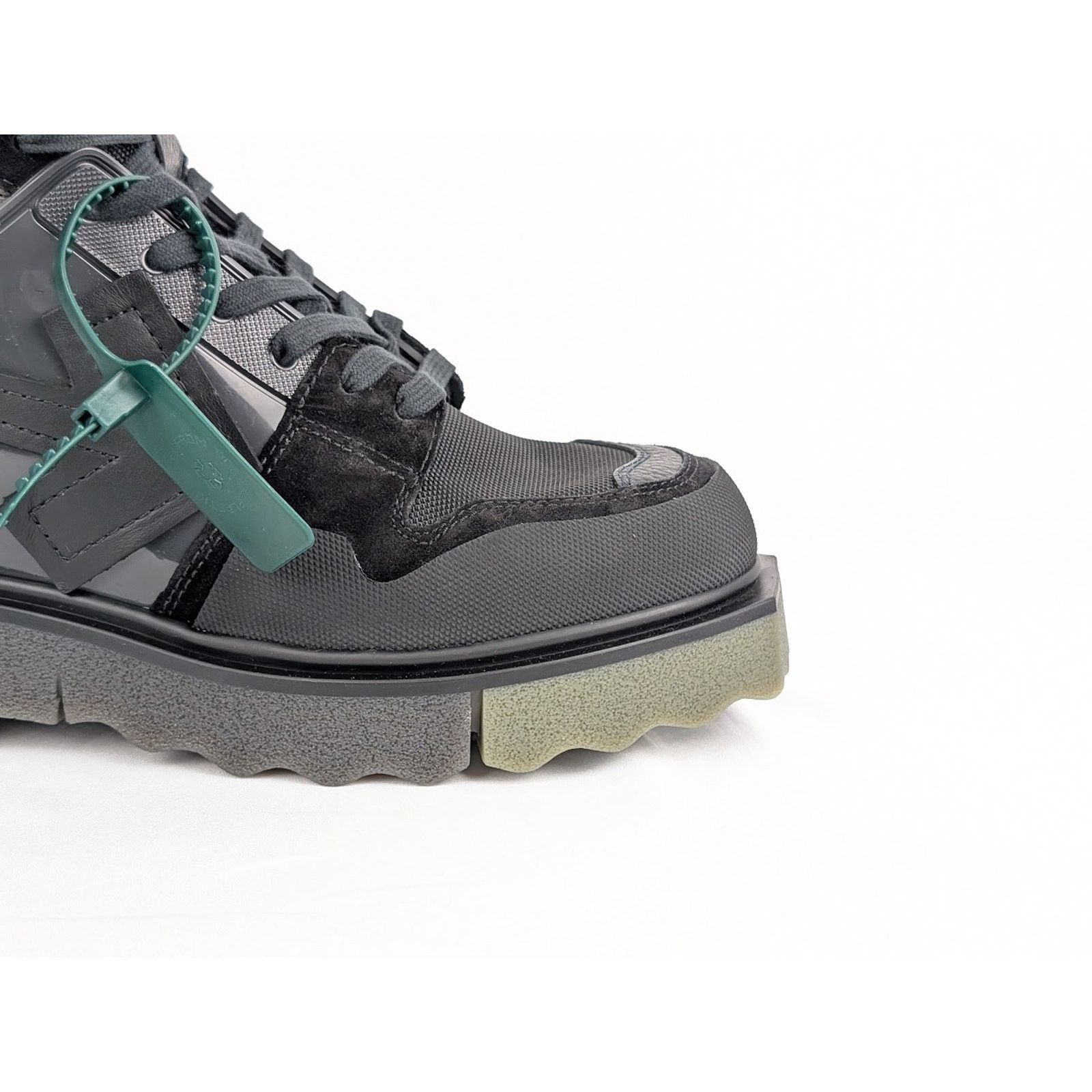Off-White o1rshd1 Hiking Sponge Sneakers in Black / Khaki Size US 9 / EU 42 - 5 Thumbnail