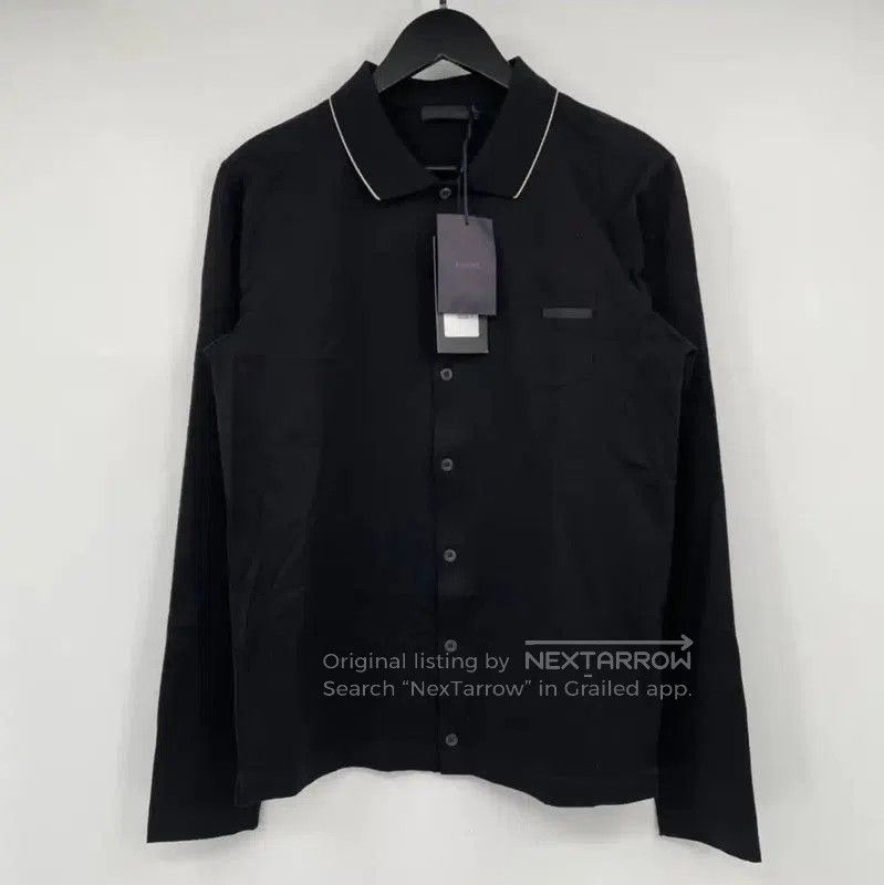 Other Prada Black Long Sleeve Cotton Shirt for Men. Size US L / EU 52-54 / 3 - 1 Thumbnail