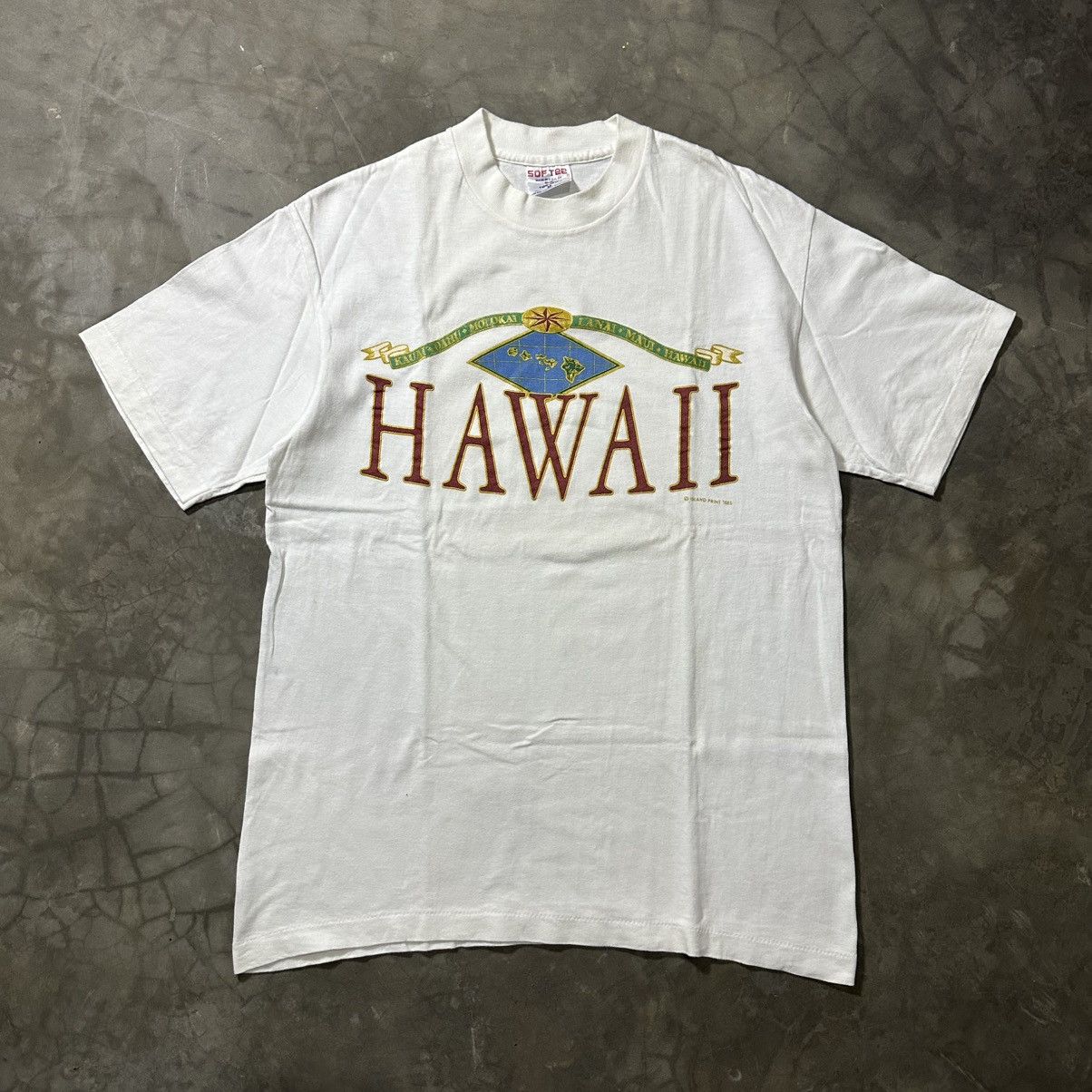 Vintage VINTAGE 90s HAWAII TSHIRT Size US M / EU 48-50 / 2 - 1 Thumbnail