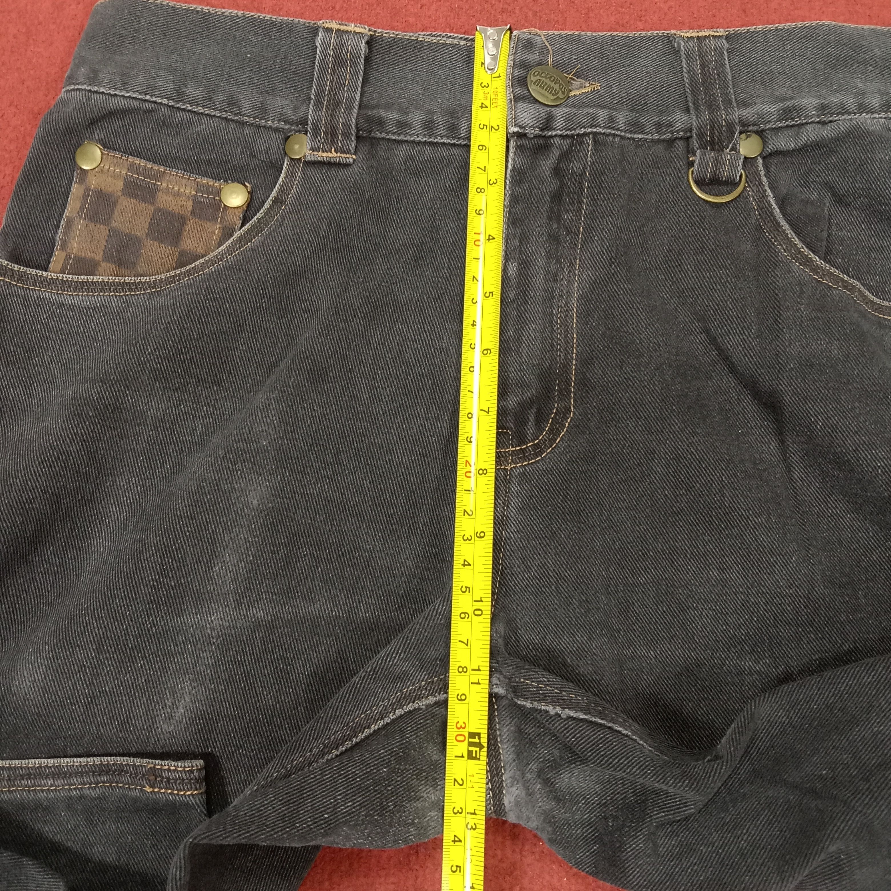 Japanese Brand × Vintage Octopus Army Streetwear Skater Fashion Style Jeans Size US 32 / EU 48 - 8 Thumbnail