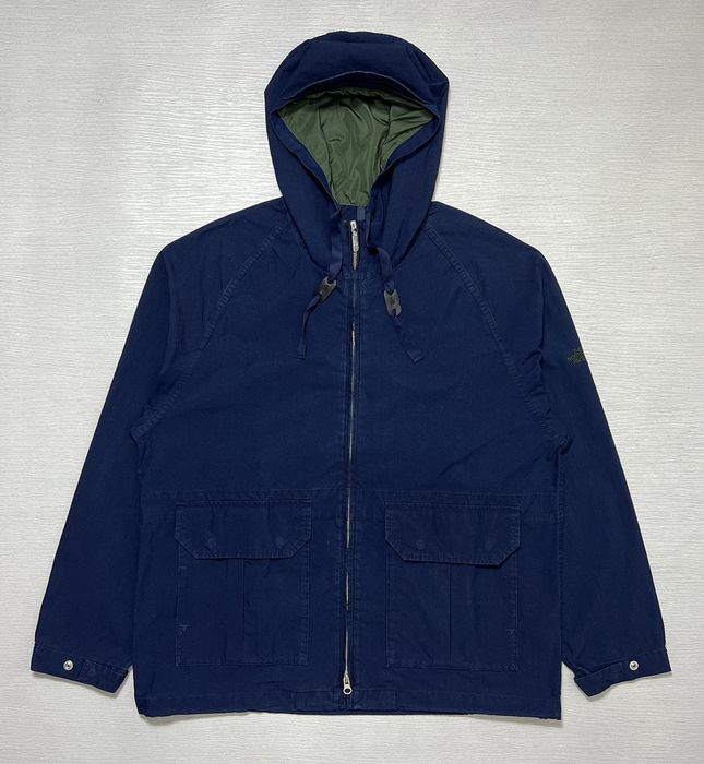 Nanamica TNF Purple Label Nanamica S/S 22 Indigo Mountain Wind Parka ...