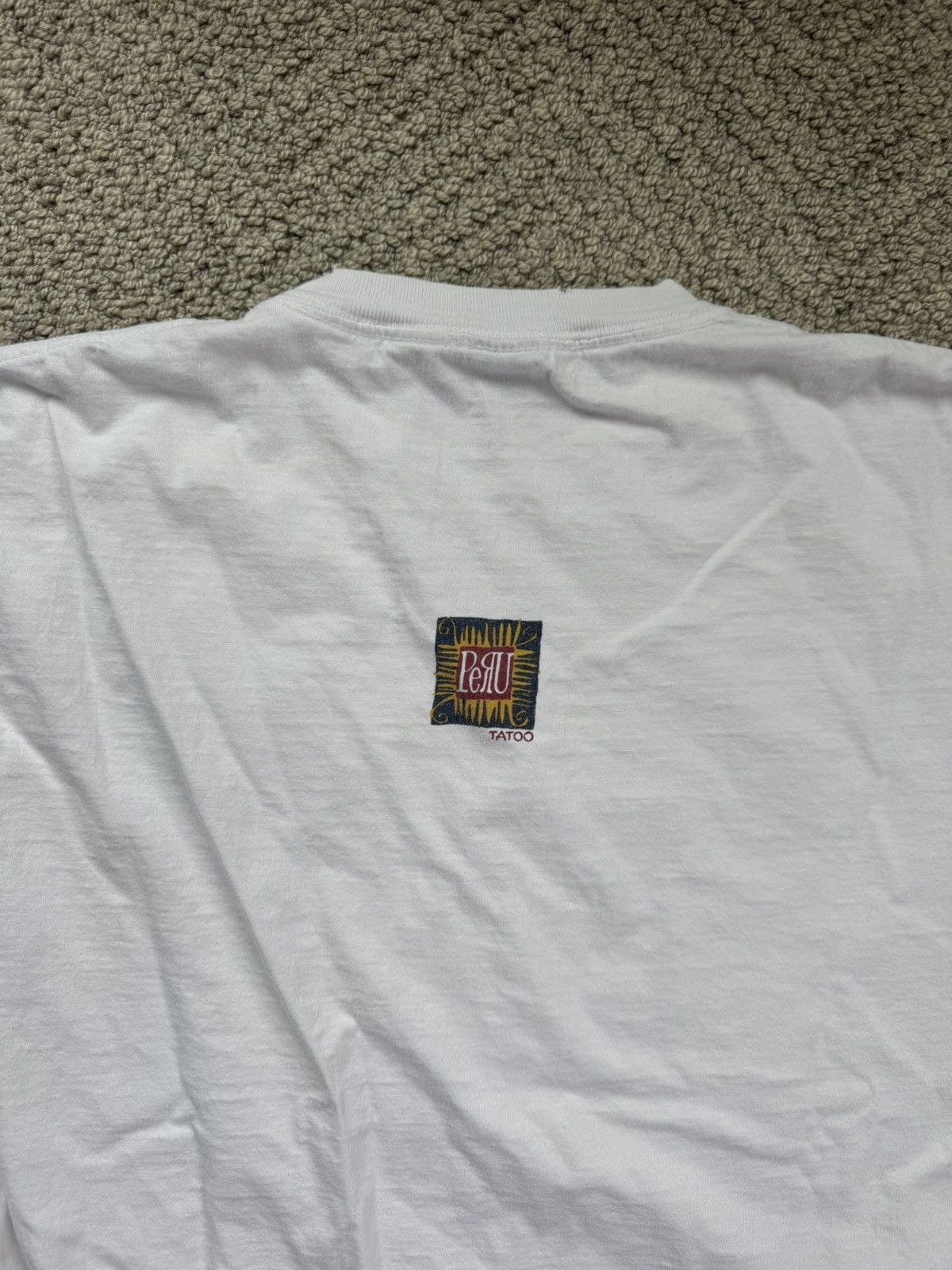 Vintage Vintage Peru Tee Size US XL / EU 56 / 4 - 5 Thumbnail