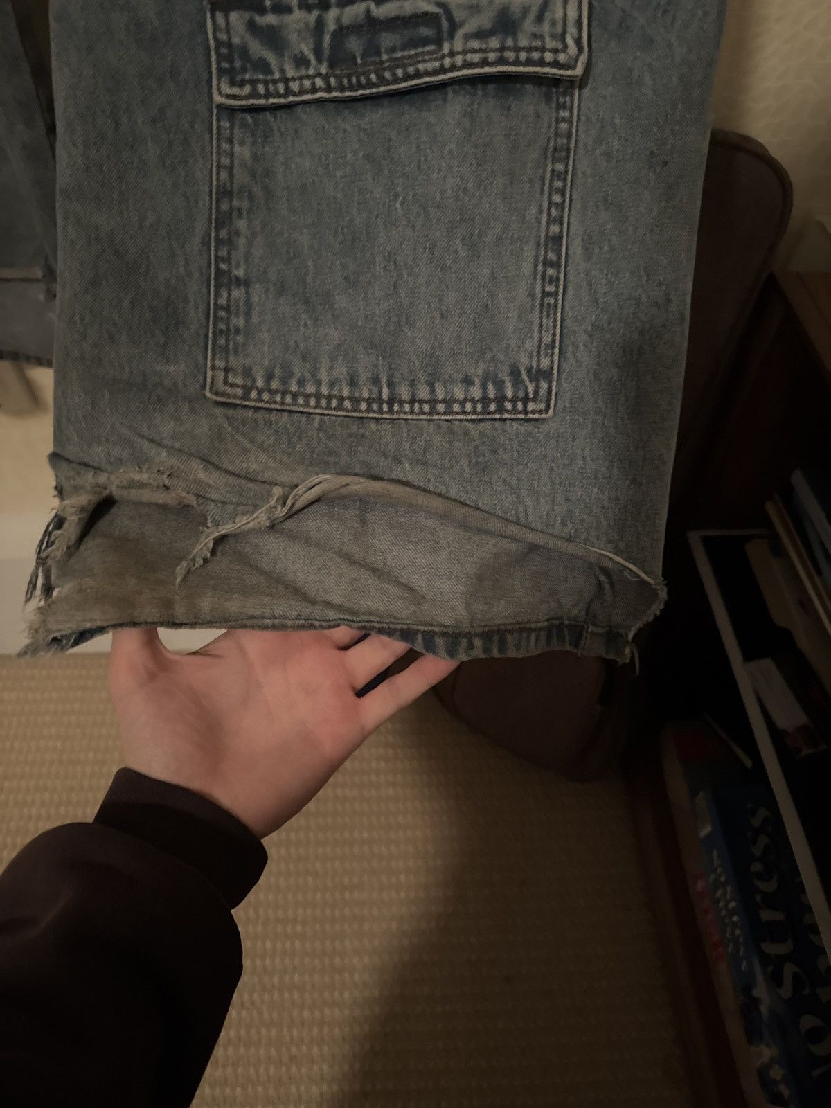 Other Fait Par Lui Les Demons Pornet cargo denim Size US 32 / EU 48 - 6 Thumbnail