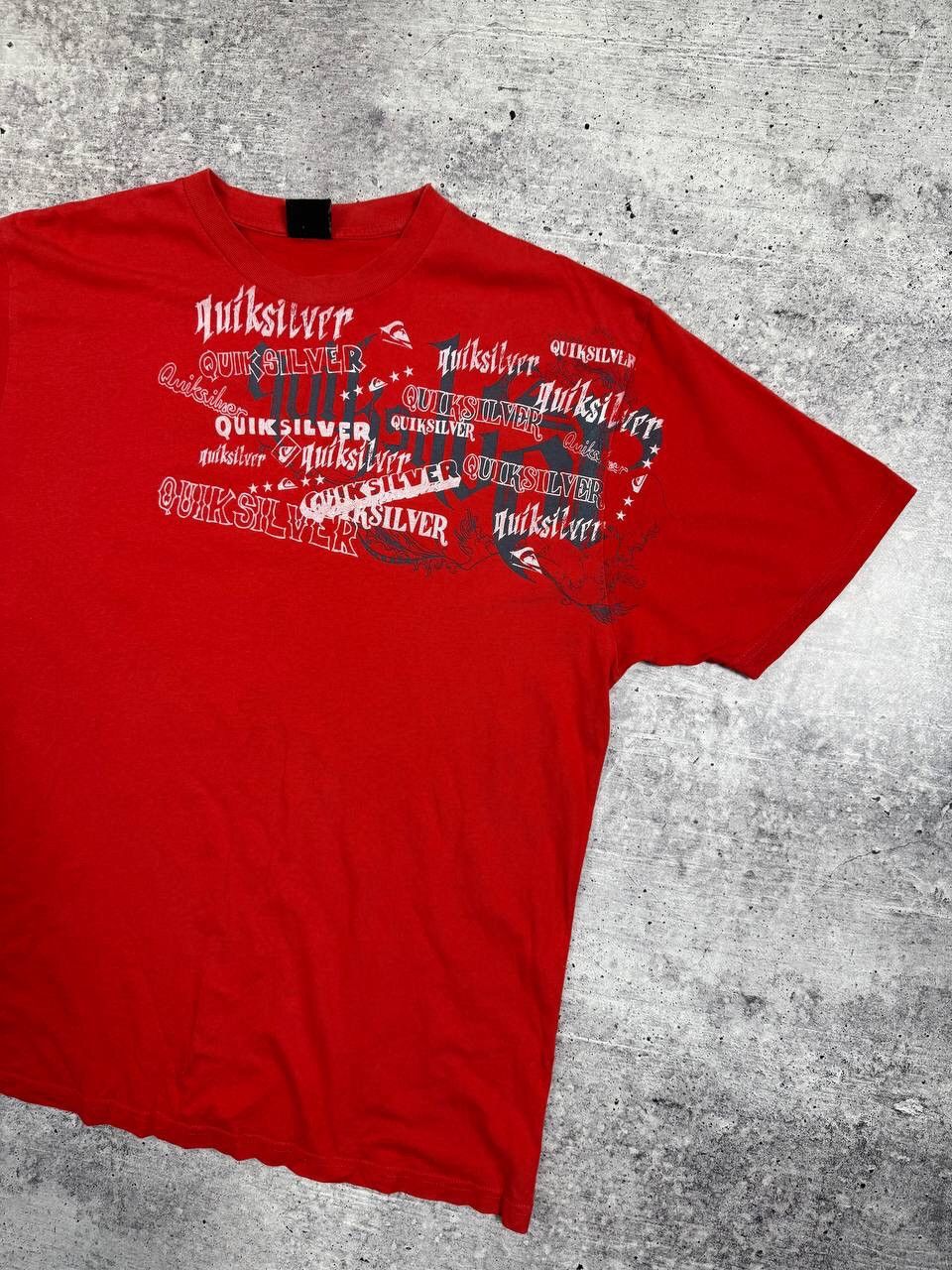 Quiksilver Vintage Quiksilver Big Logo Tee T-Shirt Y2K Size US XL / EU 56 / 4 - 3 Thumbnail