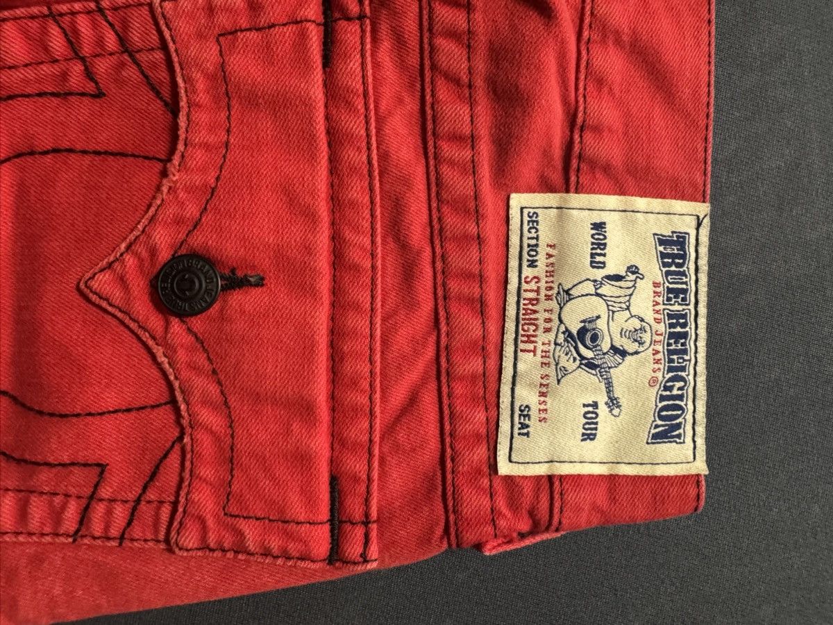True Religion True Religion Red Denim Size US 31 - 4 Thumbnail