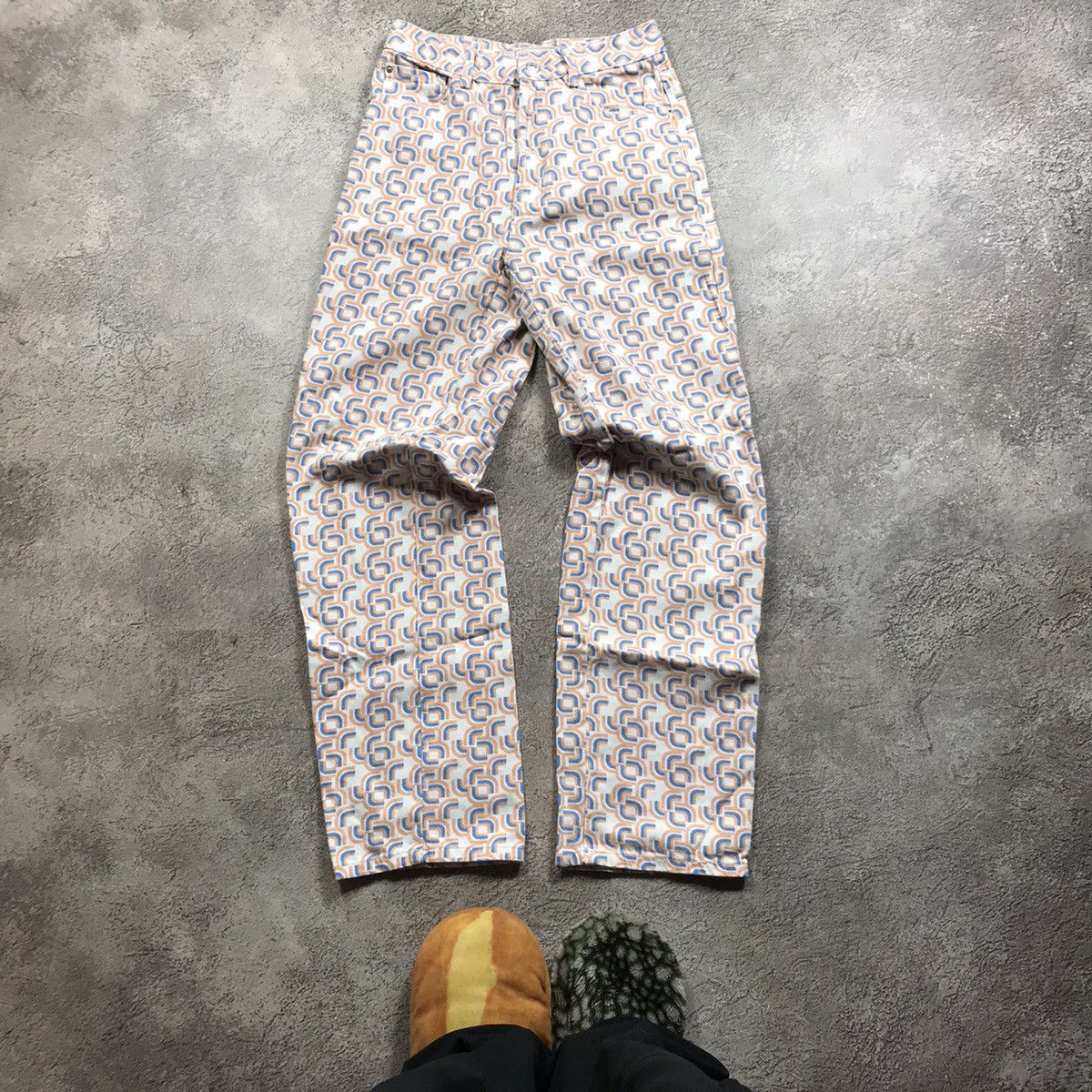 Vintage Y2K Vintage Baggy Distressed Flared Pants Japanese Skate 26 Size 26" / US 2 / IT 38 - 2 Thumbnail