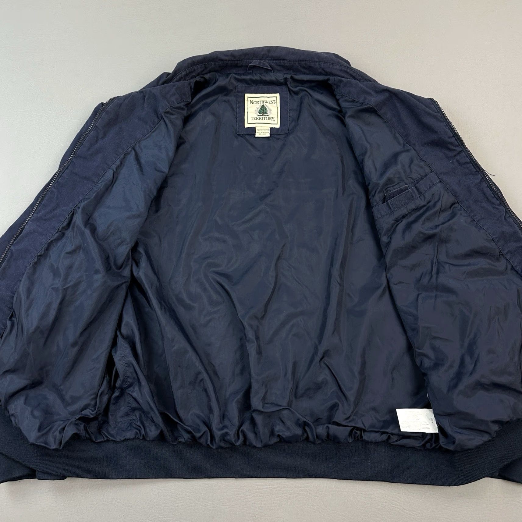 Vintage VINTAGE Northwest Territory Jacket Mens XL Blue Full Zip Bomber Casual Size US XL / EU 56 / 4 - 4 Thumbnail
