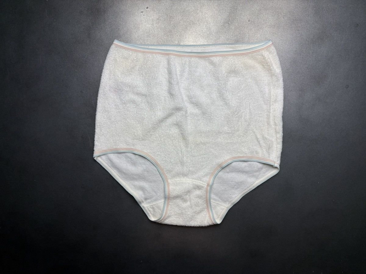 Marks & Spencer × Vintage Lot of 3 1970s Vintage Underwear Mesh Lace Terry Cloth UK L Size ONE SIZE - 12 Thumbnail