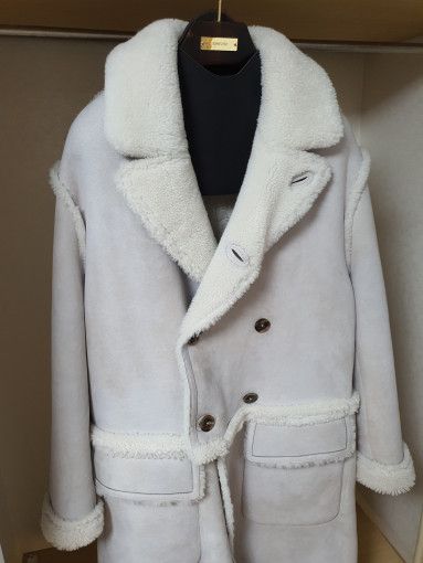 Tom Ford o1sm1stk0824 Suede Shearling Low Cut Double Mustang Coat Size US M / EU 48-50 / 2 - 2 Thumbnail