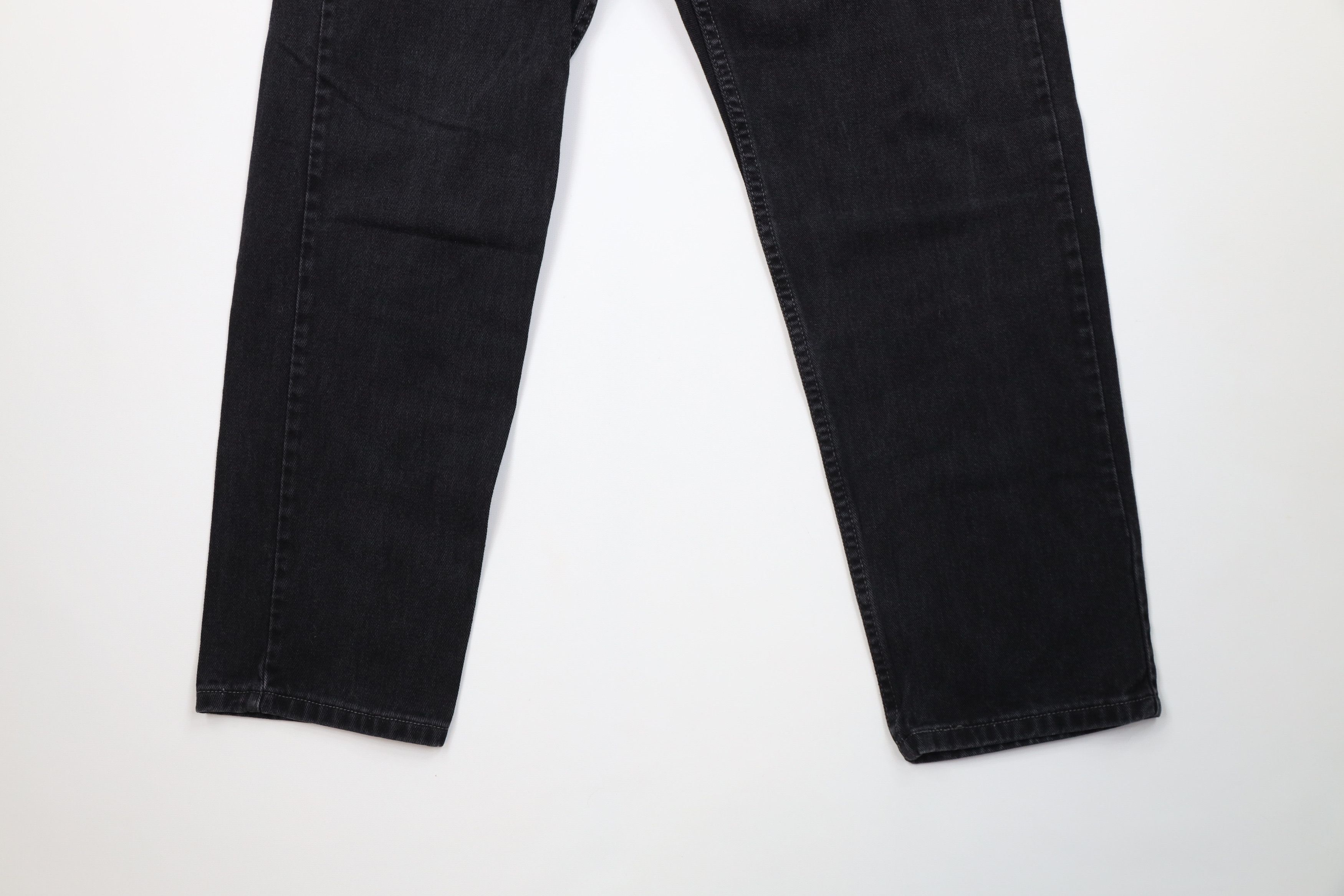 Levi's Vintage Y2K 2001 Levis 550 Fit Tapered Leg Jeans Black Size US 30 / EU 46 - 4 Thumbnail
