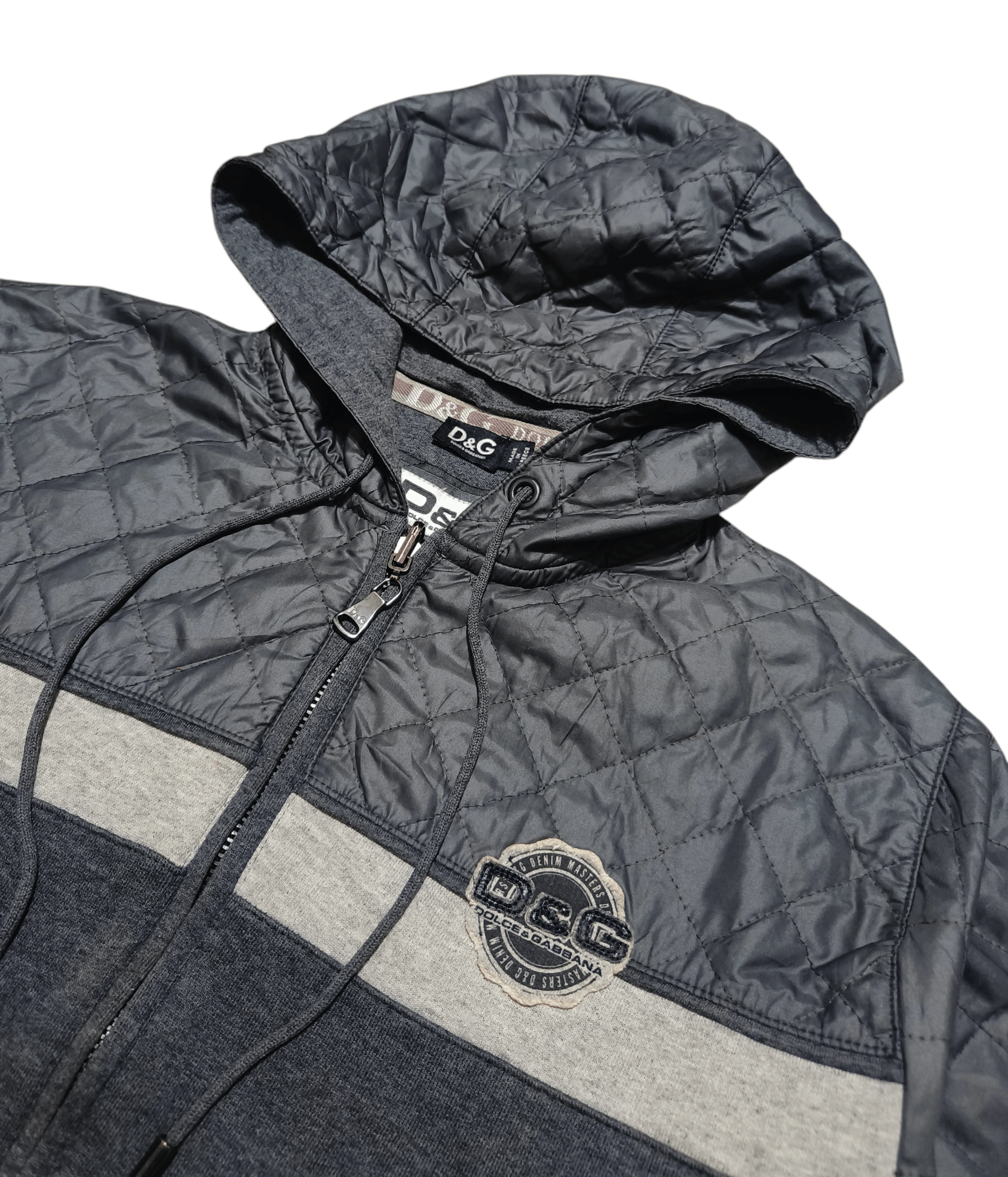 Dolce & Gabbana Vintage Dolce & Gabbana Full Zip Hoodie Jacket Luxury Size US XL / EU 56 / 4 - 5 Thumbnail