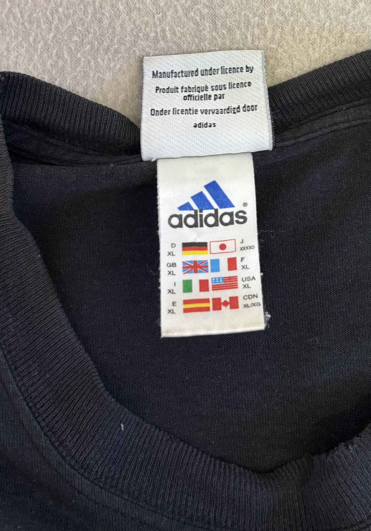 Adidas Spain Euro 2000 Adidas T-shirt Size XL-XXL Size US XXL / EU 58 / 5 - 18 Thumbnail