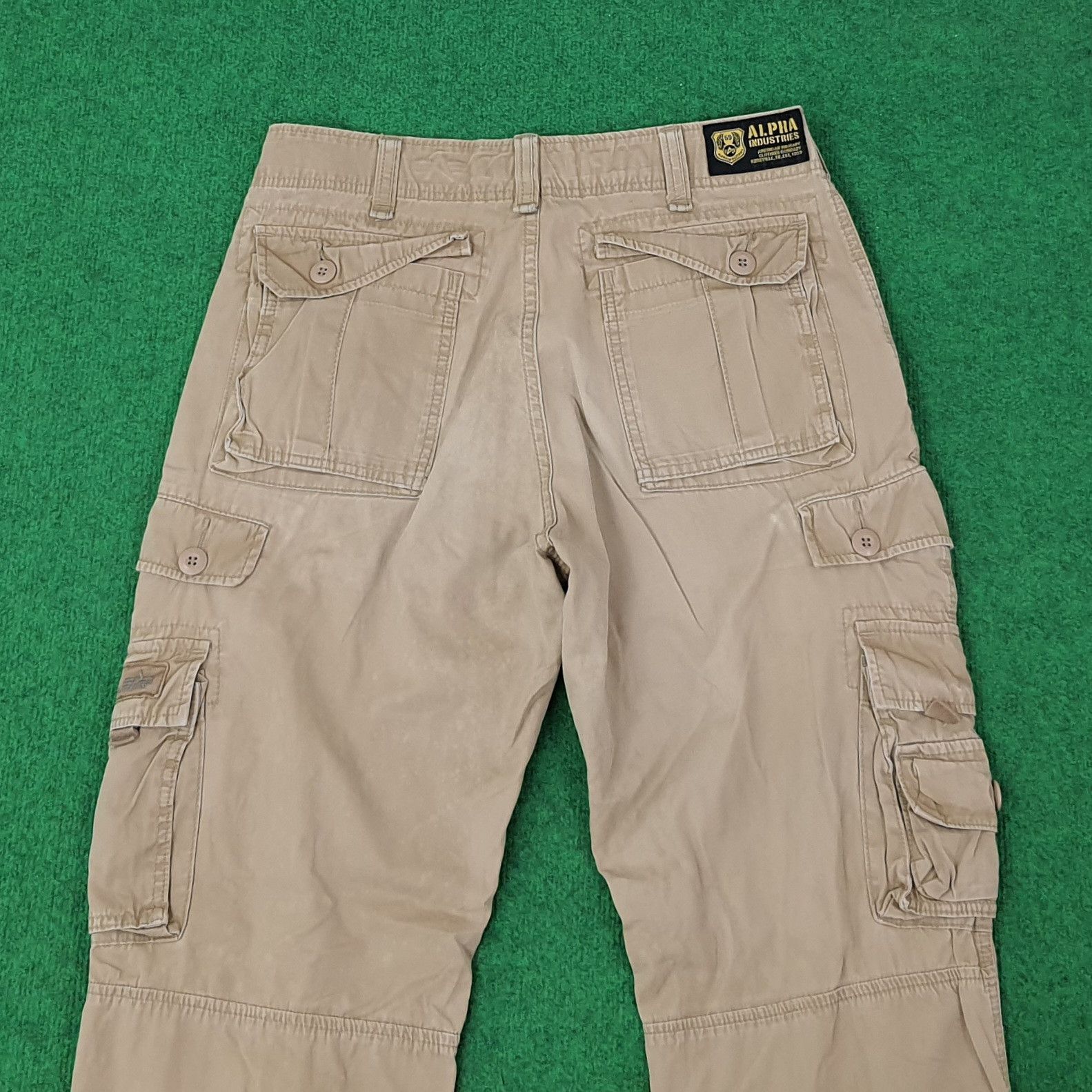 Alpha Industries Vintage Alpha Industries Cargo Pants C244N4 Size US 31 - 4 Thumbnail