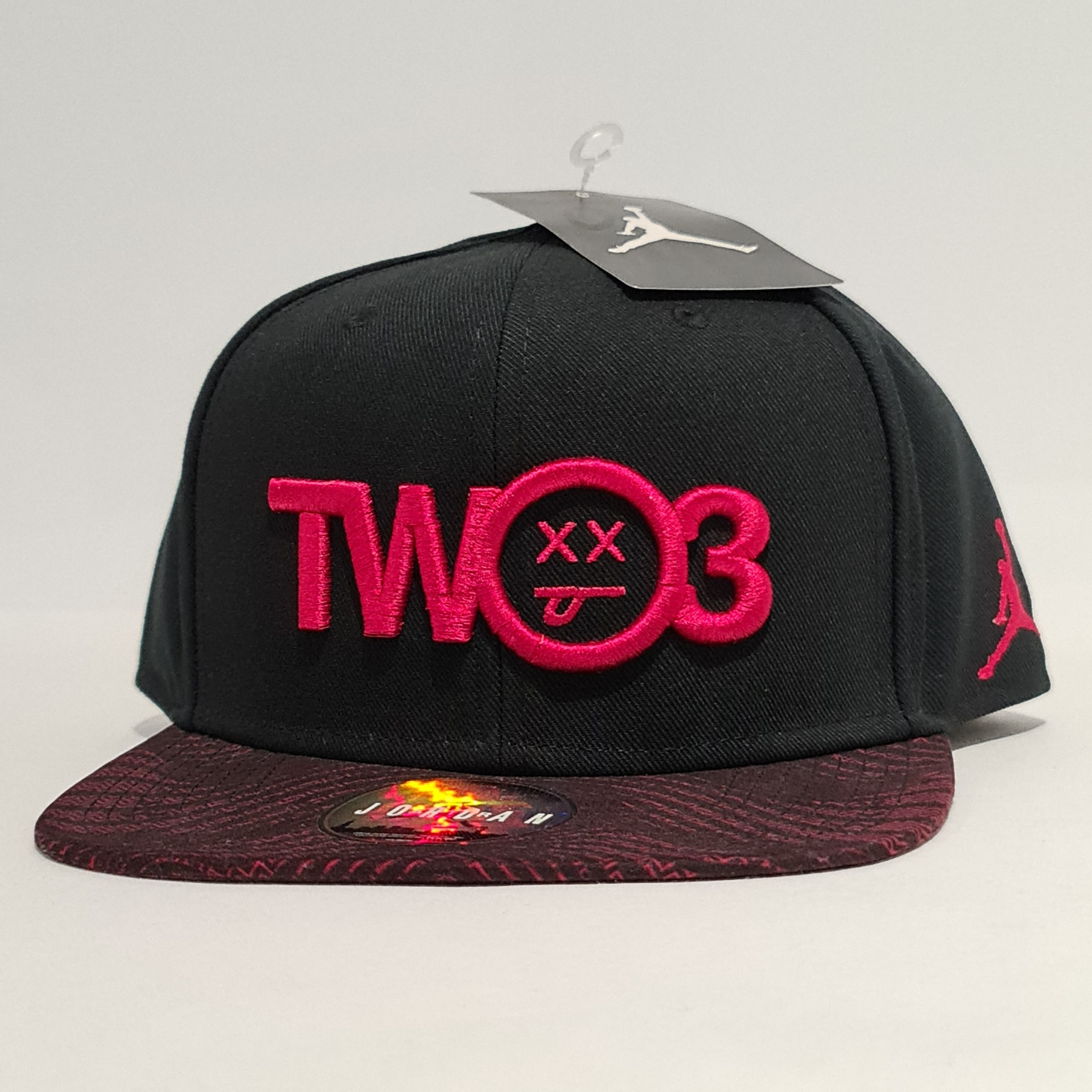Jordan Brand Jordan Cap Snapback 'TWO3 Flu Game' Black Size ONE SIZE - 1 Thumbnail