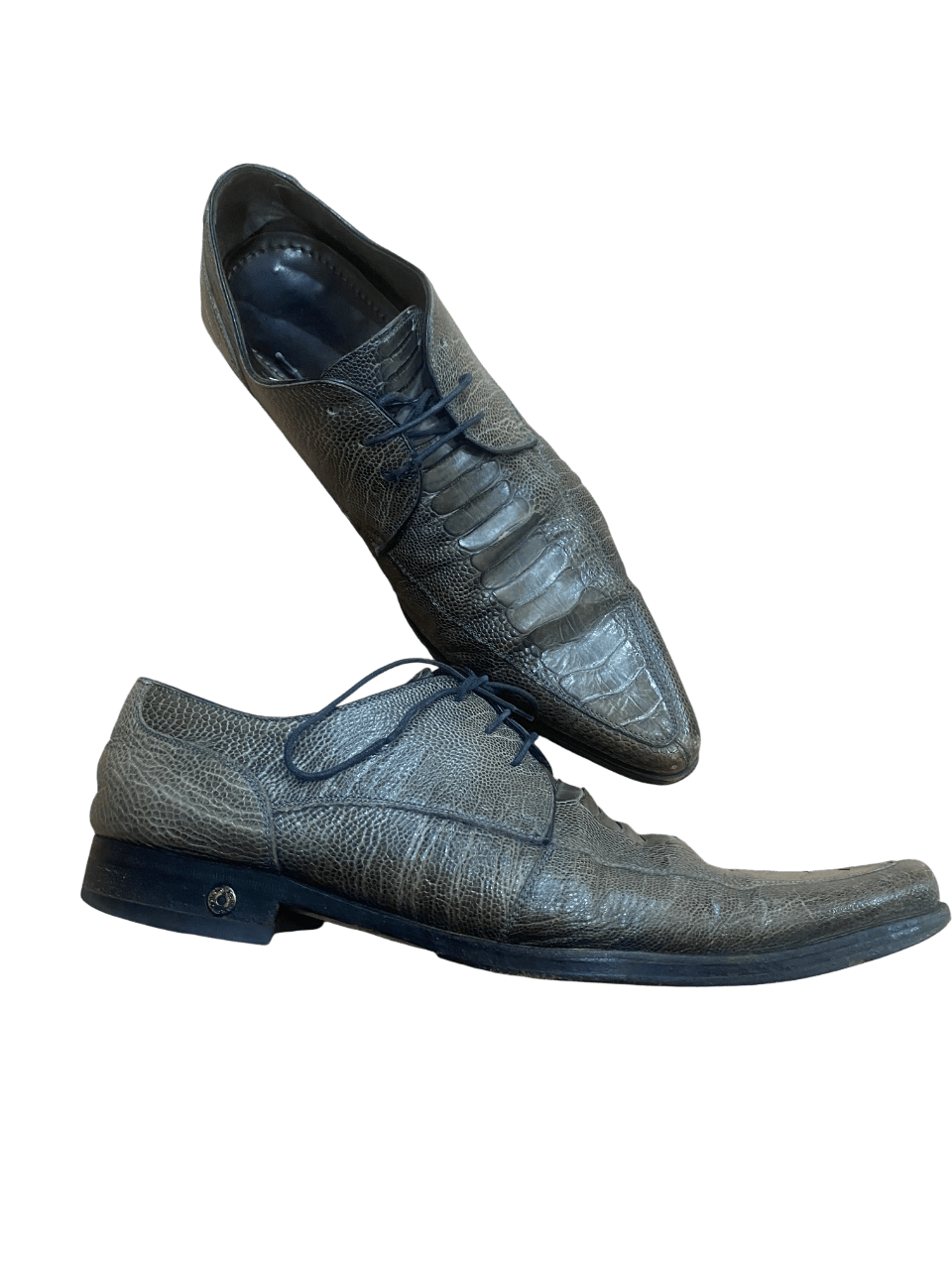 Dolce & Gabbana Dolce Gabbana Caiman Leather Pattern Oxford Size US 8 / EU 41 - 1 Thumbnail