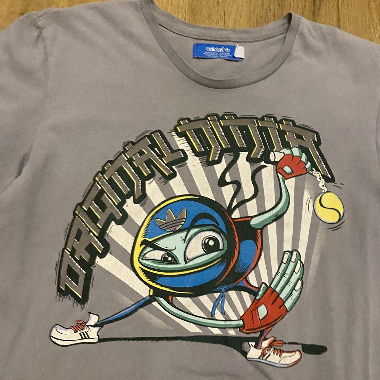 Adidas Grey Adidas t-shirt #AdidasTee Japan Anime Size US S / EU 44-46 / 1 - 3 Thumbnail