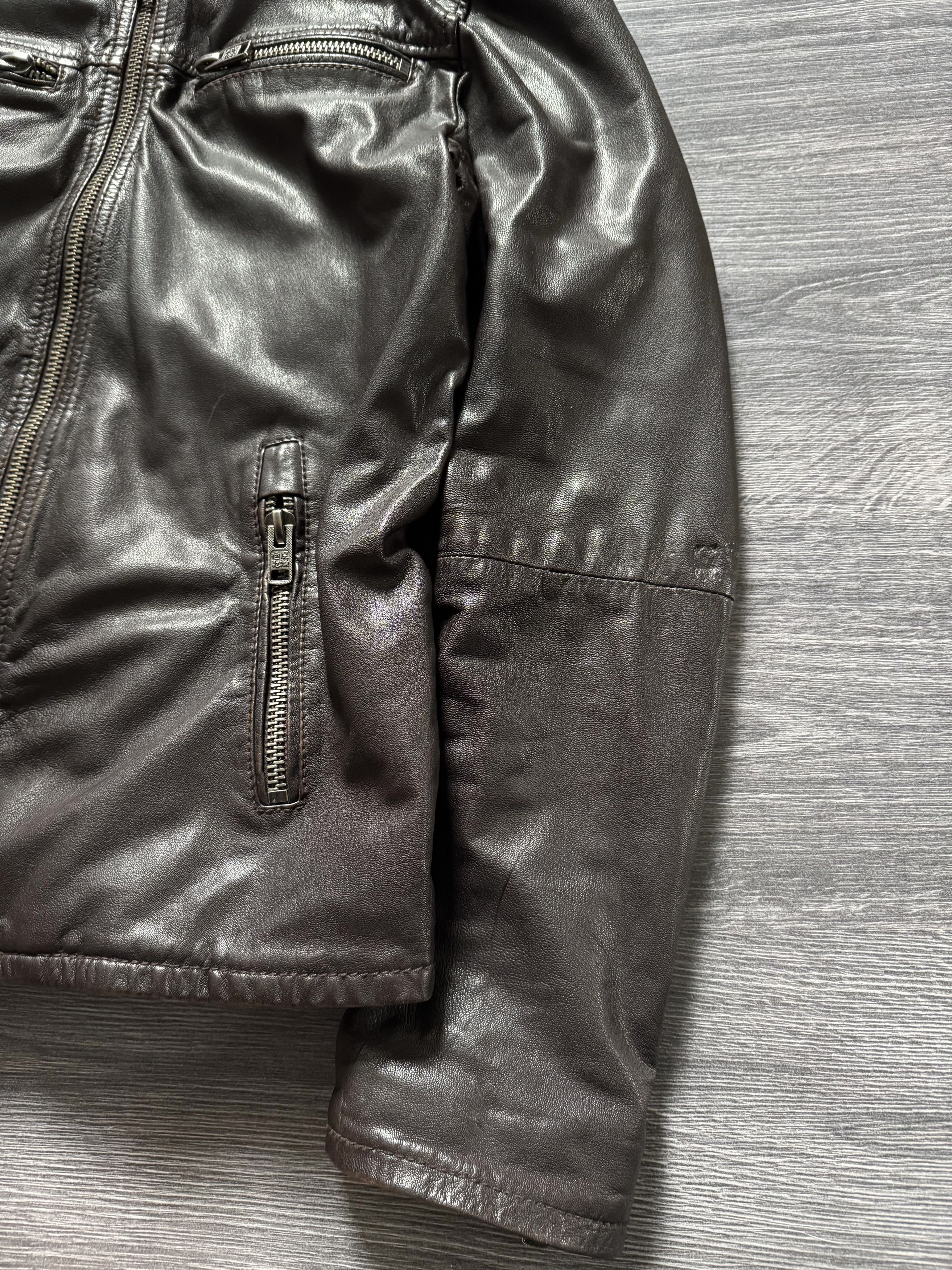 G-Star × Superdry × Vintage Vintage Superdry Japan Biker Racing Leather Jacket Size US M / EU 48-50 / 2 - 7 Thumbnail