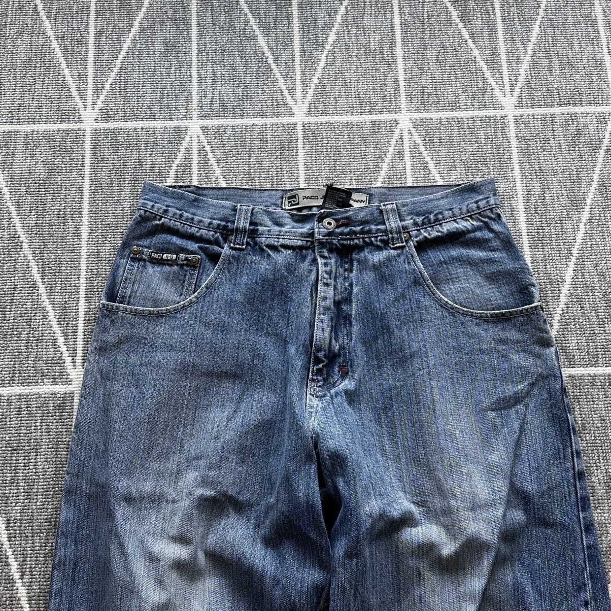 Vintage vintage paco jeans rap hiphop baggy skater jnco Size US 34 / EU 50 - 5 Thumbnail