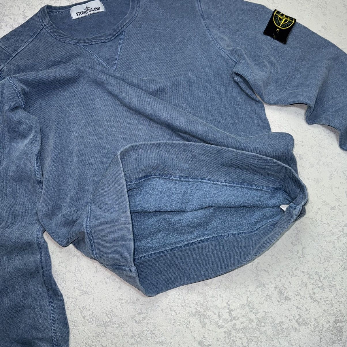 Stone Island Stone Island Navy Blue Sweatshirt Size US S / EU 44-46 / 1 - 8 Thumbnail