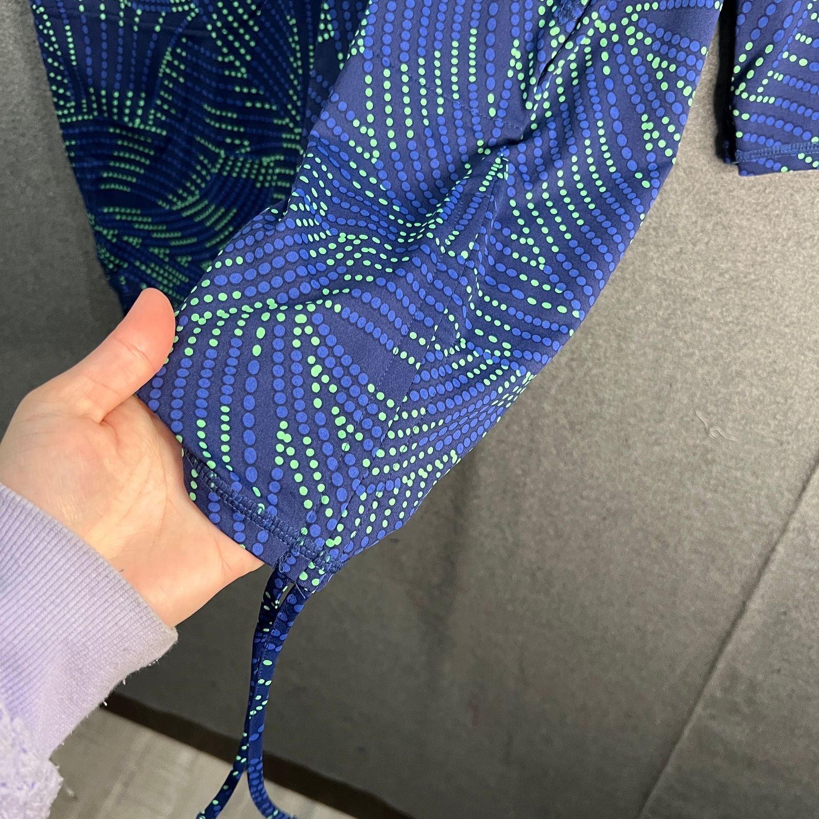Other zuda UPF 50 Half Zip Cover Up Ruching Detail Navy Size M / US 6-8 / IT 42-44 - 11 Thumbnail