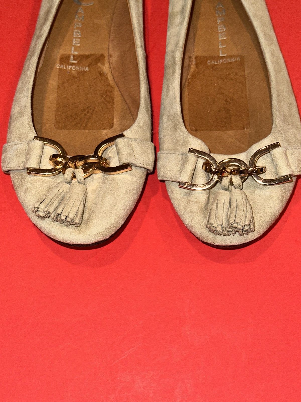 Jeffrey Campbell Jeffrey Campbell Seriously Cream Suede Ballet Flats 9 US Size US 9 / IT 39 - 9 Thumbnail