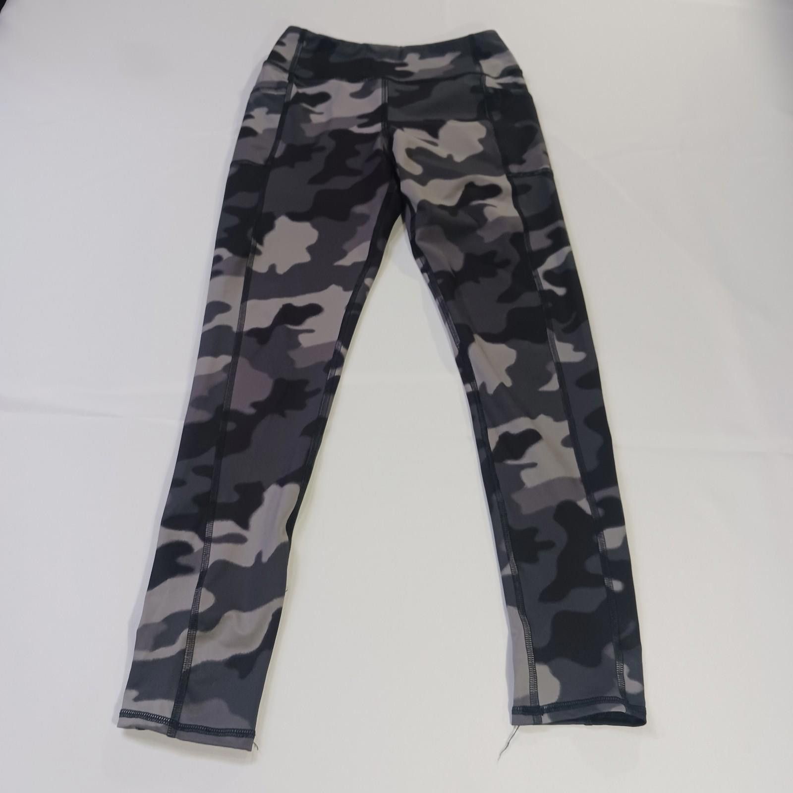 Canterbury of New Zealand Z By Zella RN#58665 Womens L(10-12) Gray/Brown Camo Leggings Size 36" / US 14 / IT 50 - 8 Thumbnail