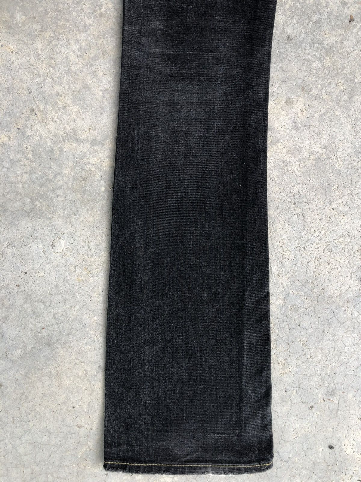 If Six Was Nine Japanese Lee Flared Jeans Bootcut Distressed Jeans Size US 31 - 11 Thumbnail