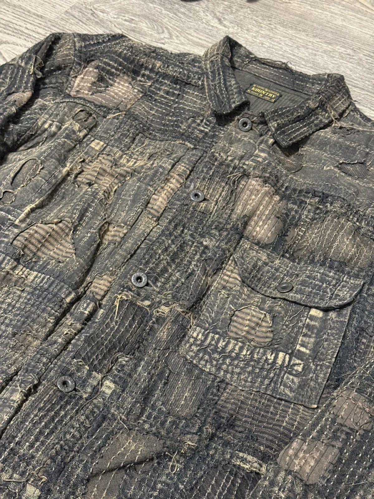 Kapital Kapital Kountry Tea Boro Jacket Size US XL / EU 56 / 4 - 3 Thumbnail