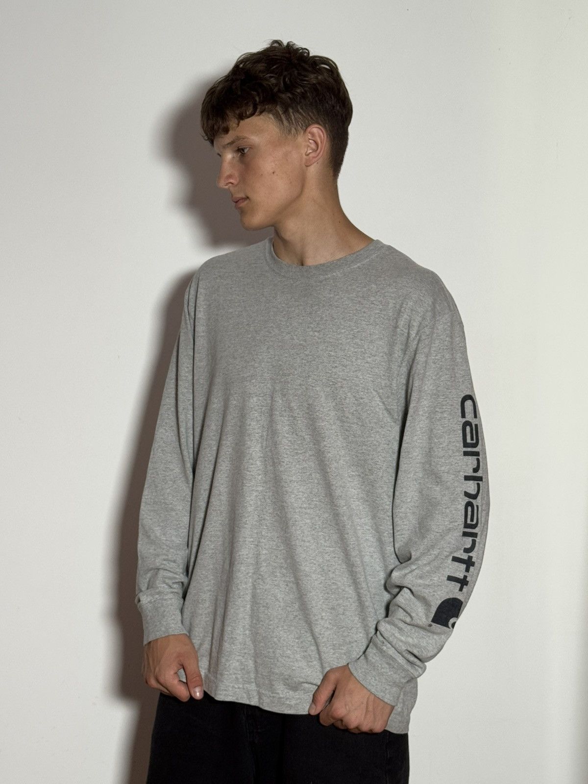 Carhartt Carhartt Graphic Spellout Big Logo Long Sleeve Size US M / EU 48-50 / 2 - 1 Thumbnail