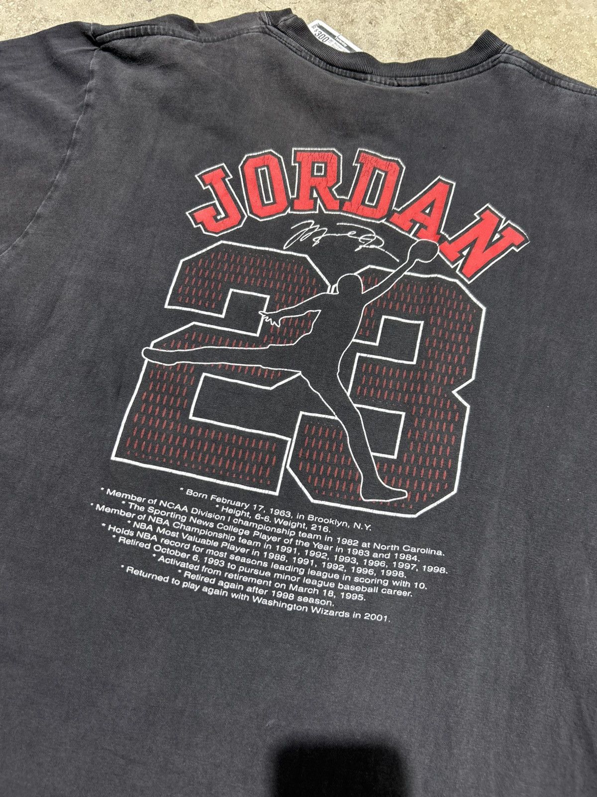 Vintage Michael Jordan The Best Ever! Tee Size US XL / EU 56 / 4 - 3 Thumbnail