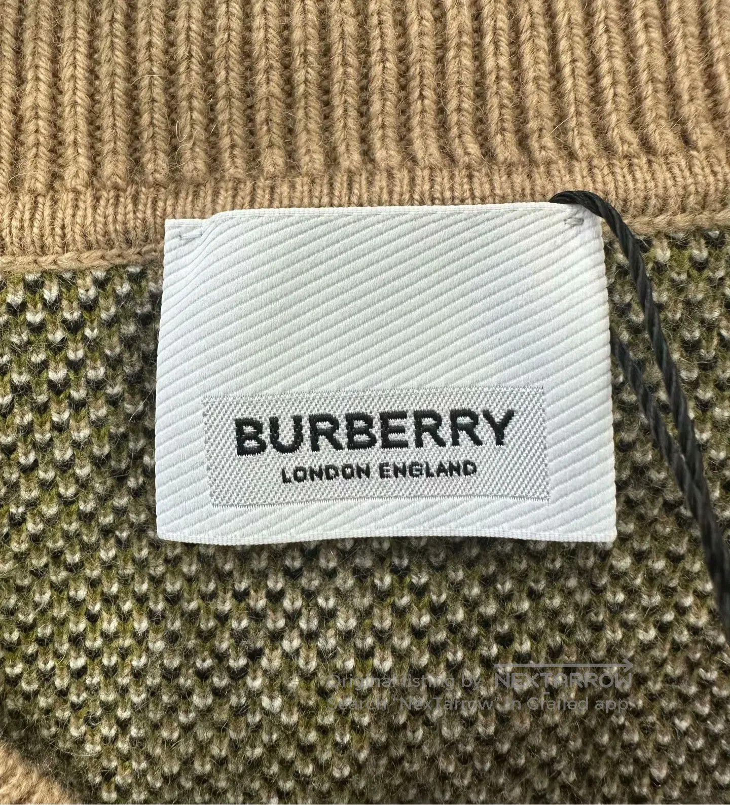 Burberry Burberry Beige Classic Checkered Knit Sweater| Size US S / EU 44-46 / 1 - 4 Thumbnail
