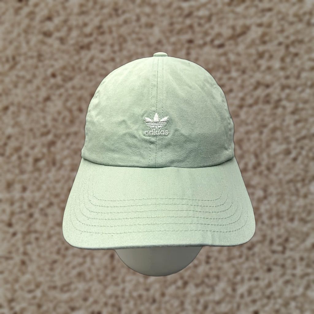 Adidas Adidas Hat Cap Strap Back Adult One Size Light Blue 100% Cotton Golf Hat Outdoor Unisex Adults Mens Womens Size ONE SIZE - 1 Thumbnail