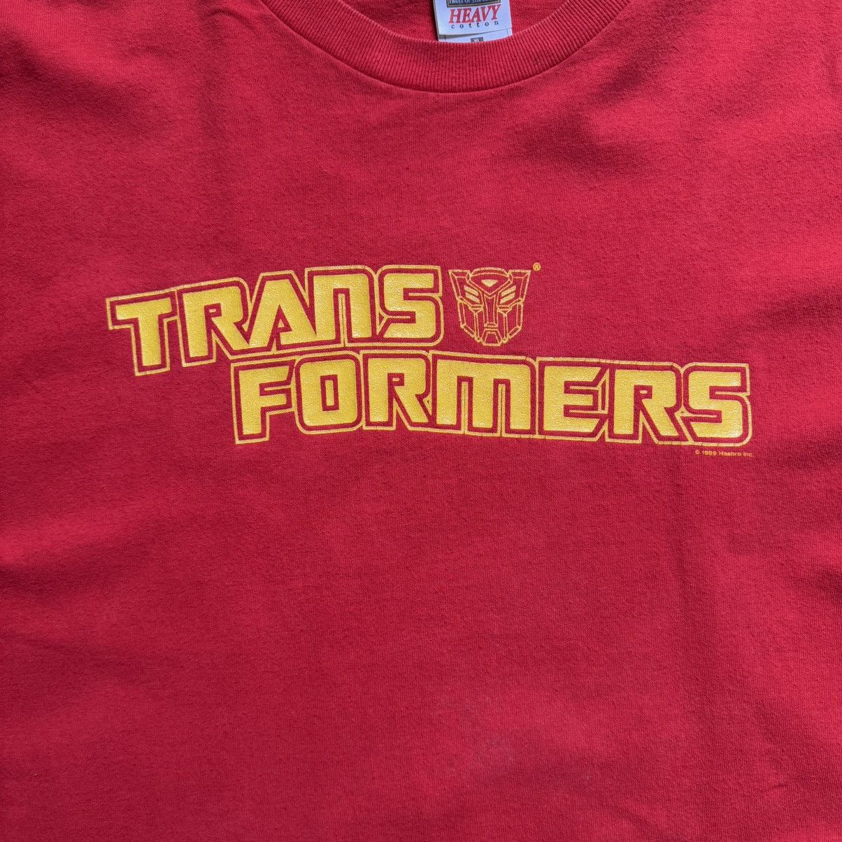 Fruit Of The Loom × Transformers × Vintage Vintage ‘99 Transformers Distressed T-Shirt Size US XL / EU 56 / 4 - 4 Thumbnail