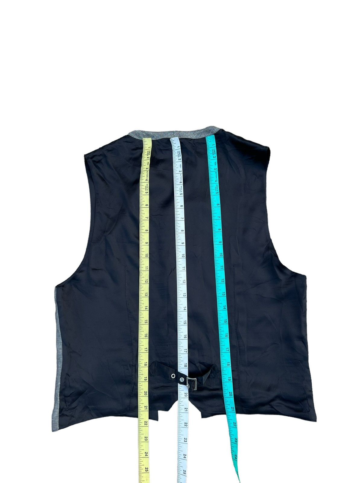 Versace Vintage 90s Gianni Versace Versus Linen Vest Size US M / EU 48-50 / 2 - 5 Thumbnail