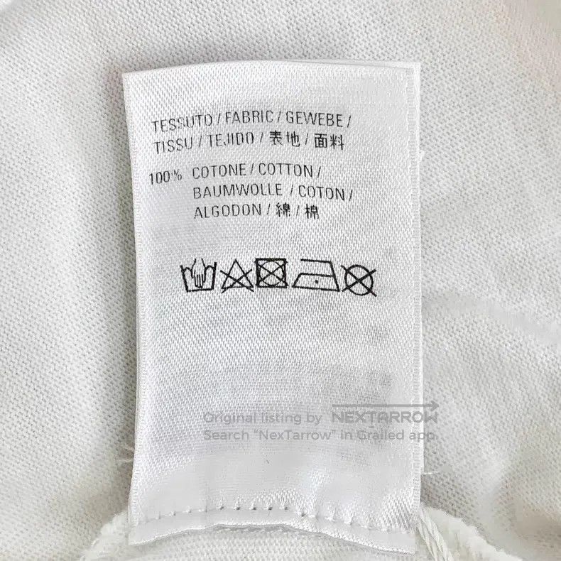 Balenciaga Balenciaga White environmental protection logo printed rou Size US L / EU 52-54 / 3 - 9 Thumbnail