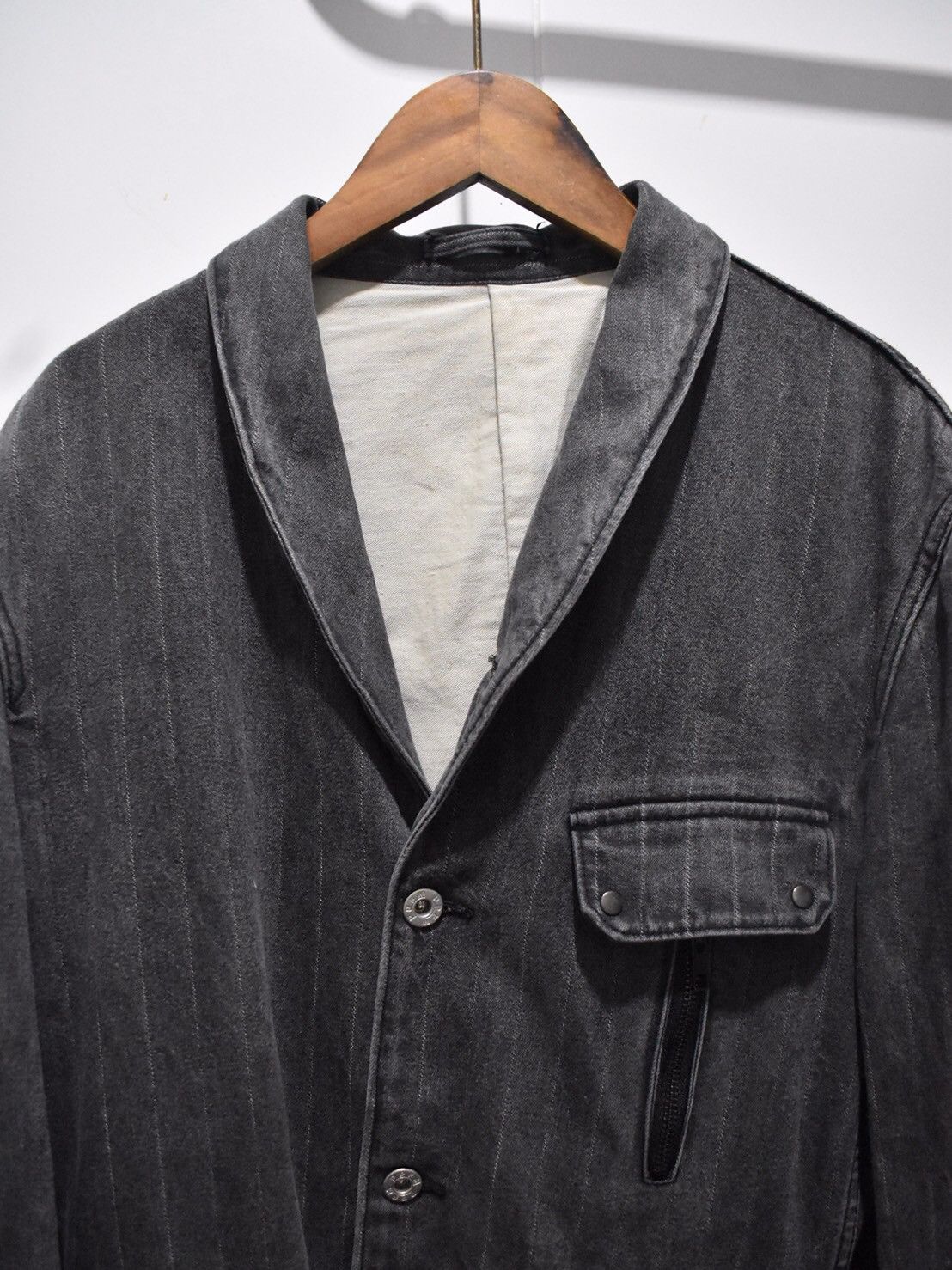 PPFM PPFM Denim Stripe Jacket Size US S / EU 44-46 / 1 - 3 Thumbnail