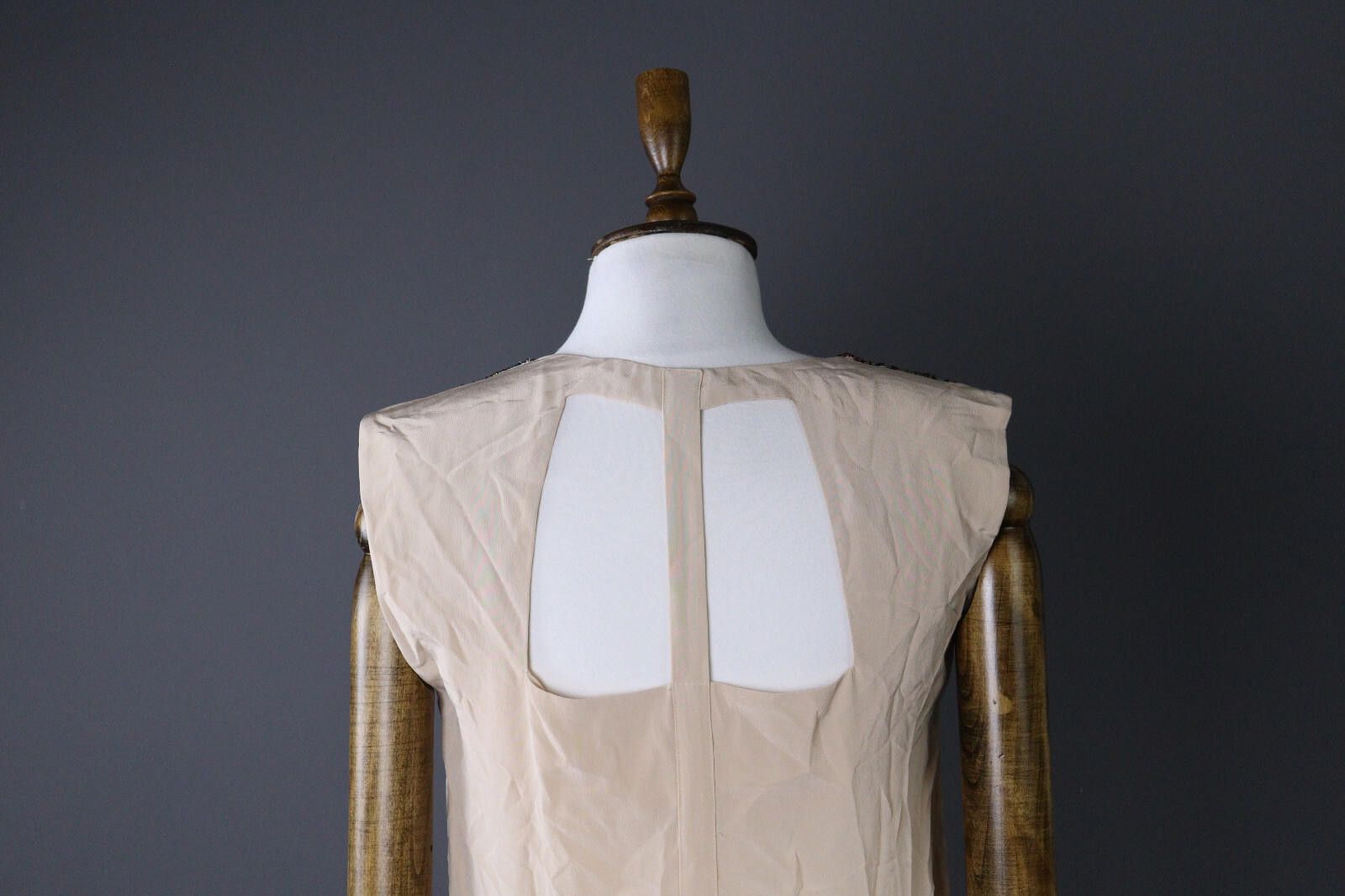 Other Maje Cream Ivory Summer Party Cocktail Dress Tunic Size 1 Size M / US 6-8 / IT 42-44 - 7 Thumbnail